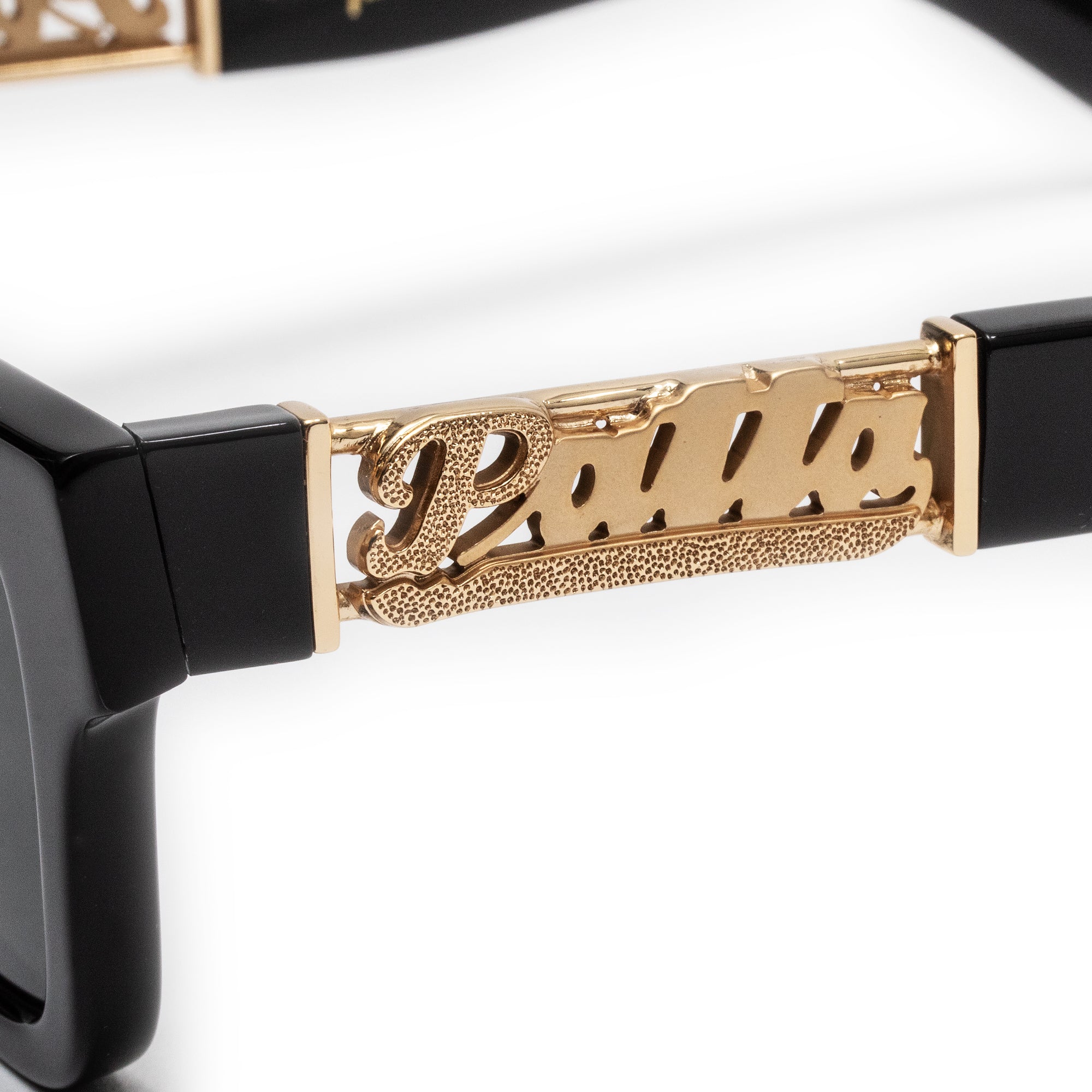 Patta Gold Stamp Sunglasses (Black) - Image 4