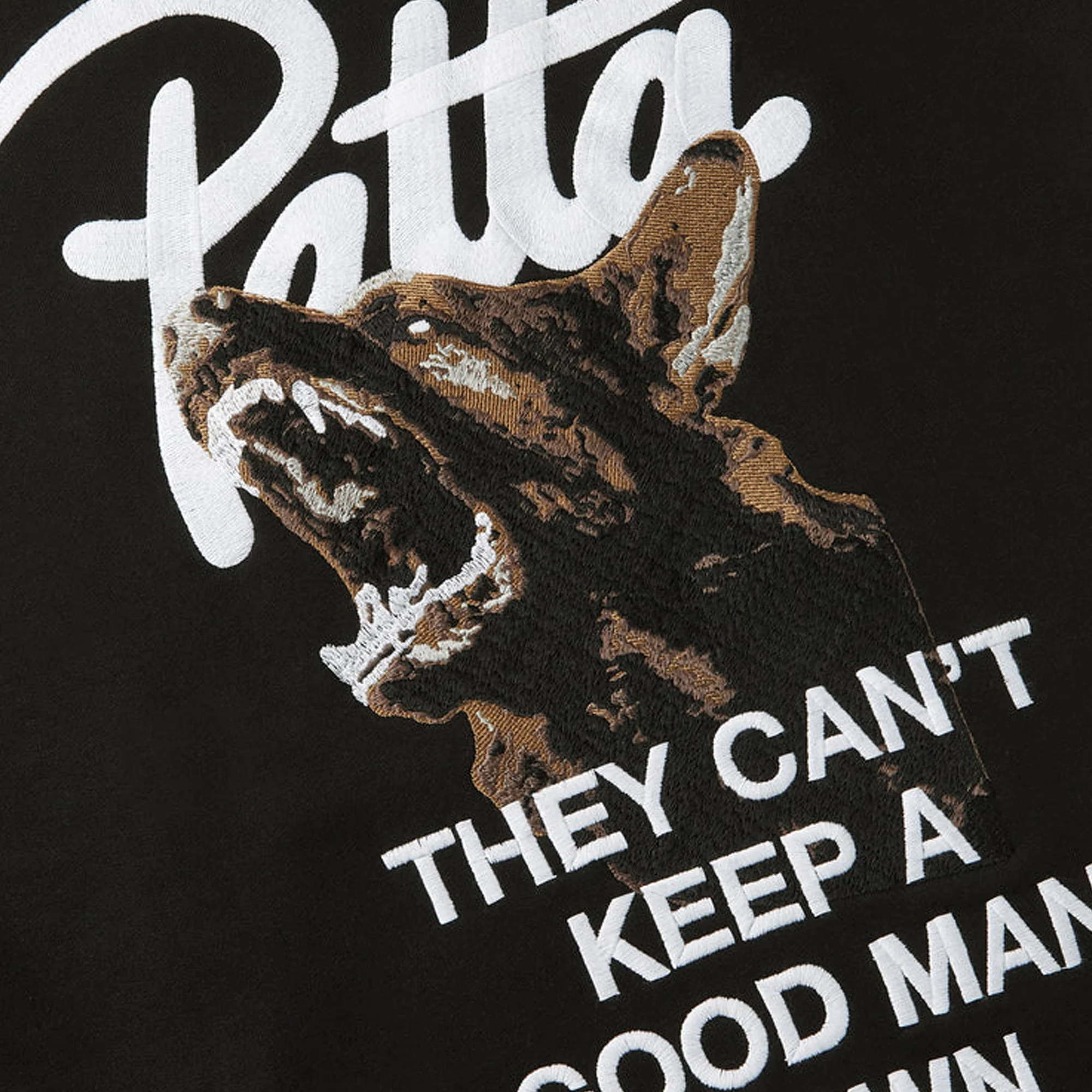 Patta Mens Bark Boxy Hoodie - Image 4