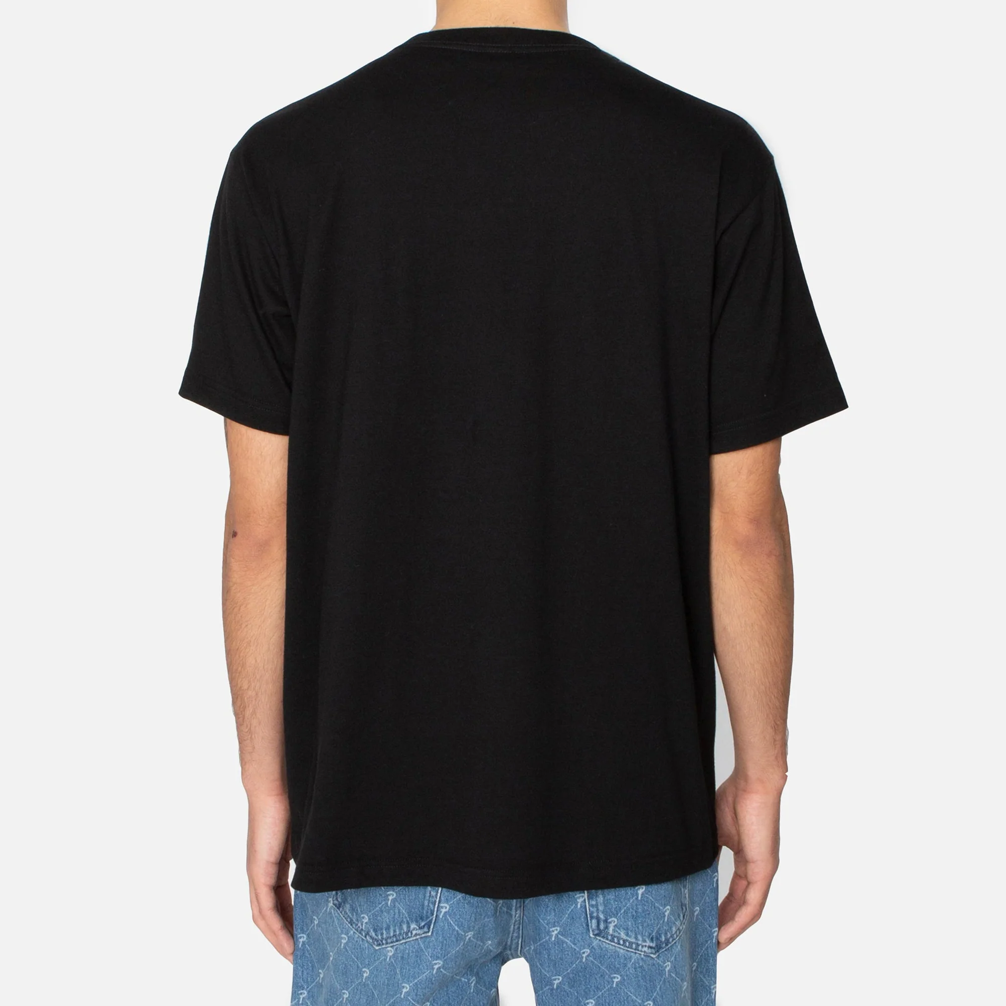 Patta Mens Basic Script P T-Shirt 'Black' - Image 3