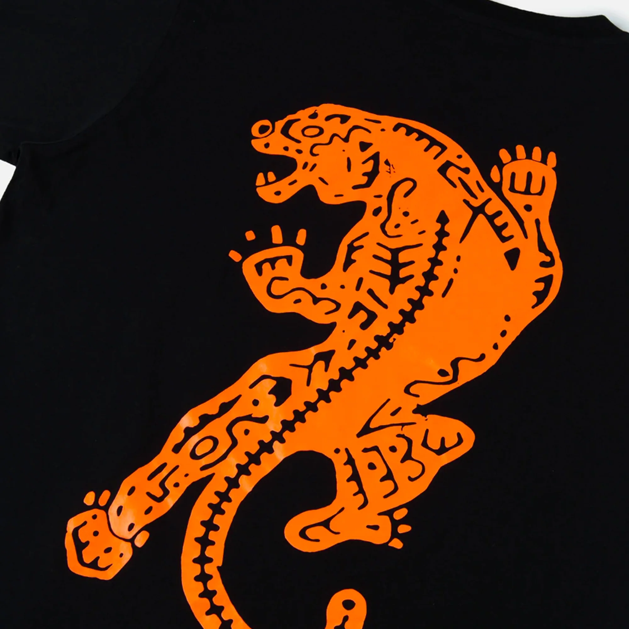Patta Mens Block Print Panther T-Shirt 'Black' - Image 3