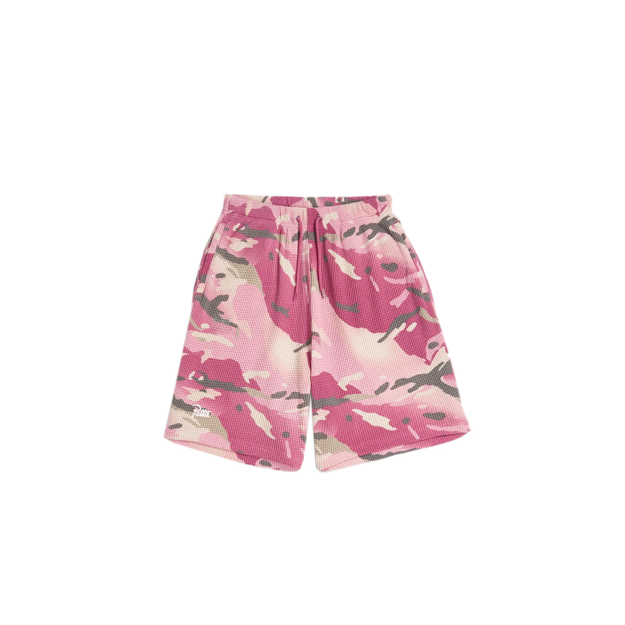 Patta Mens Cactus Flower Camo Waffle Shorts