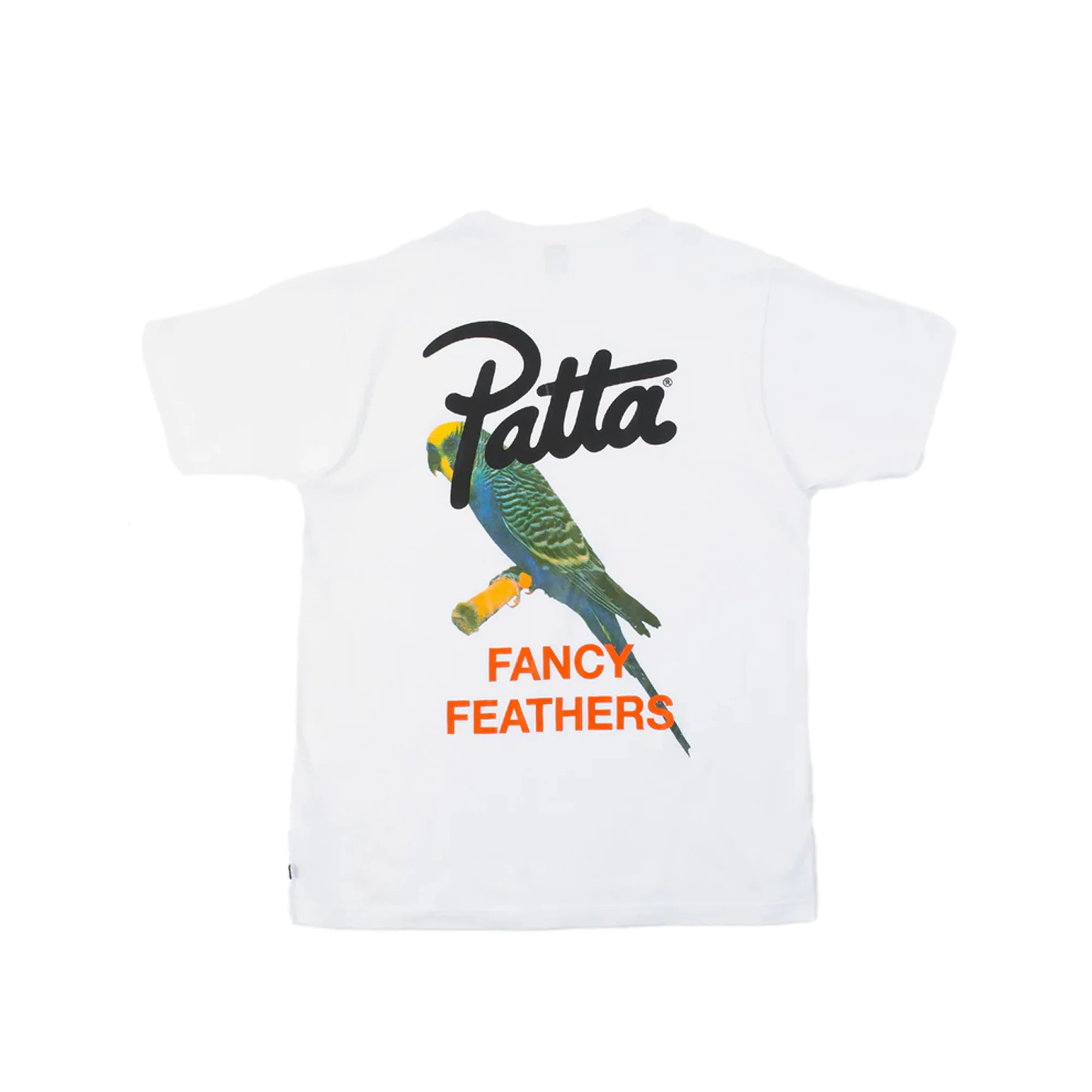 Patta Mens Fancy Feather T-Shirt 'White' - Image 2