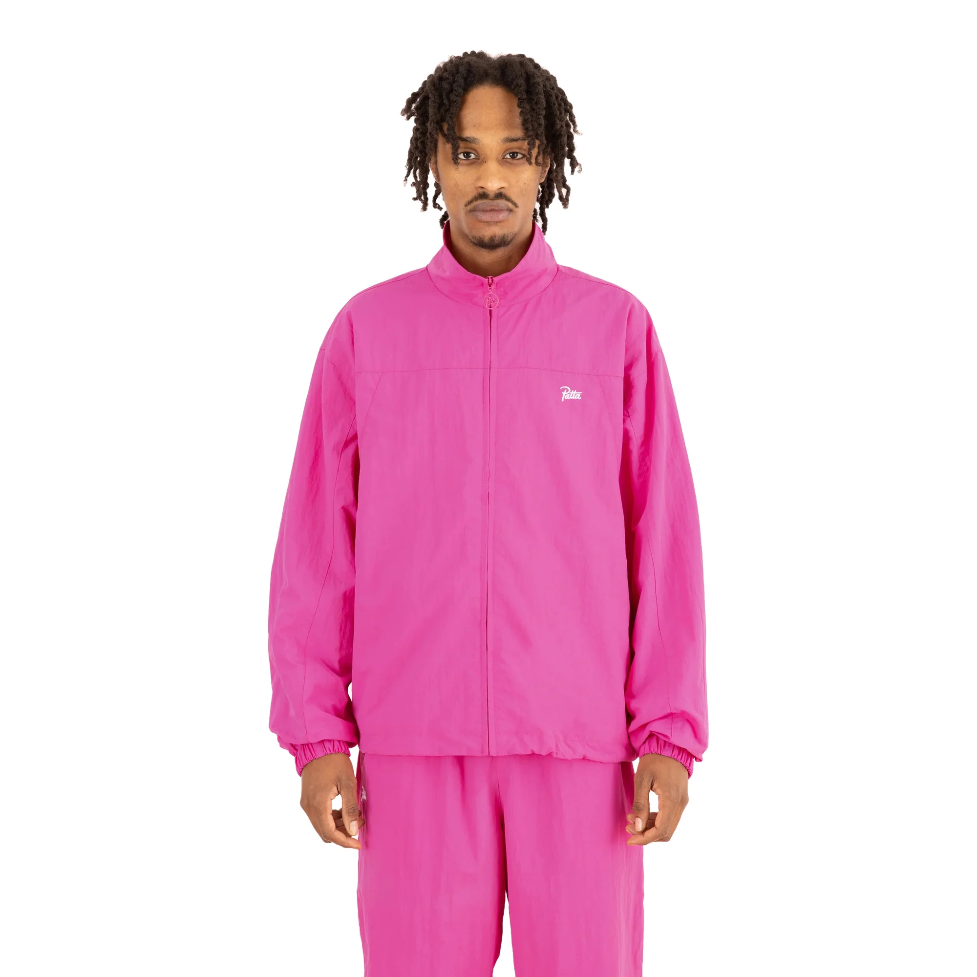 Patta Mens Patta Basic Nylon M2 Track Jacket - Image 2