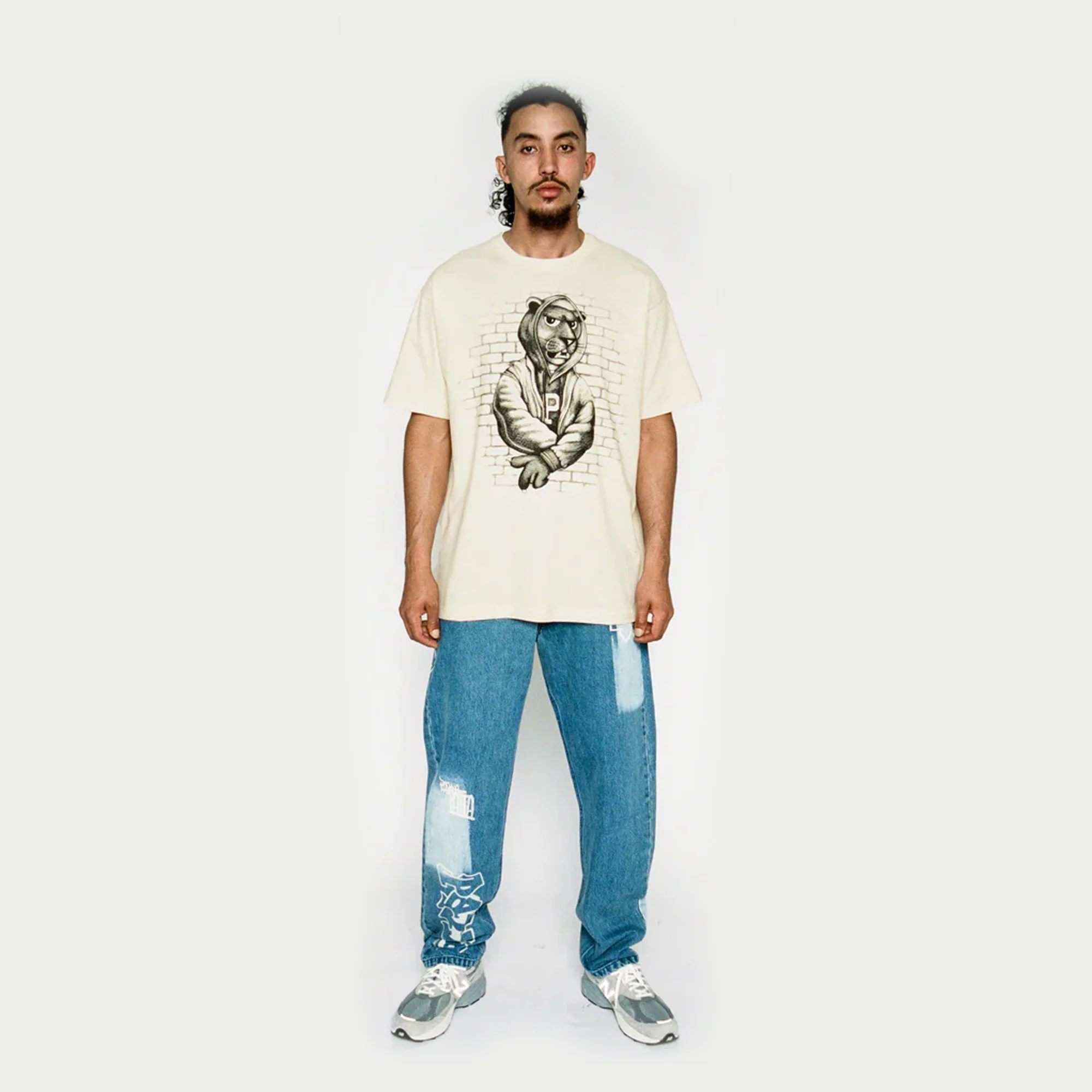 Patta Mens Pencil Panther SS Tee - Image 2