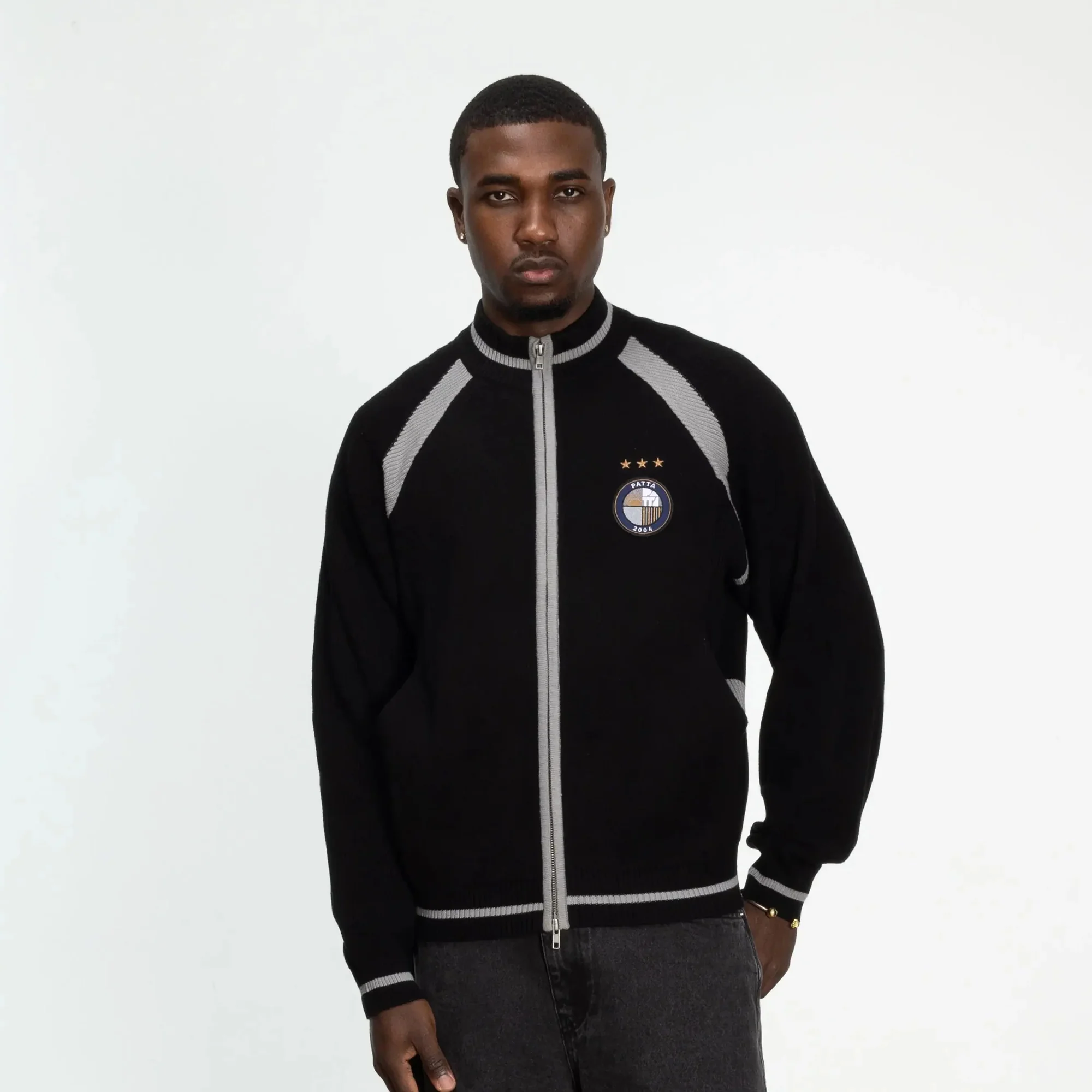 Patta Mens Track Top Cardigan - Image 2