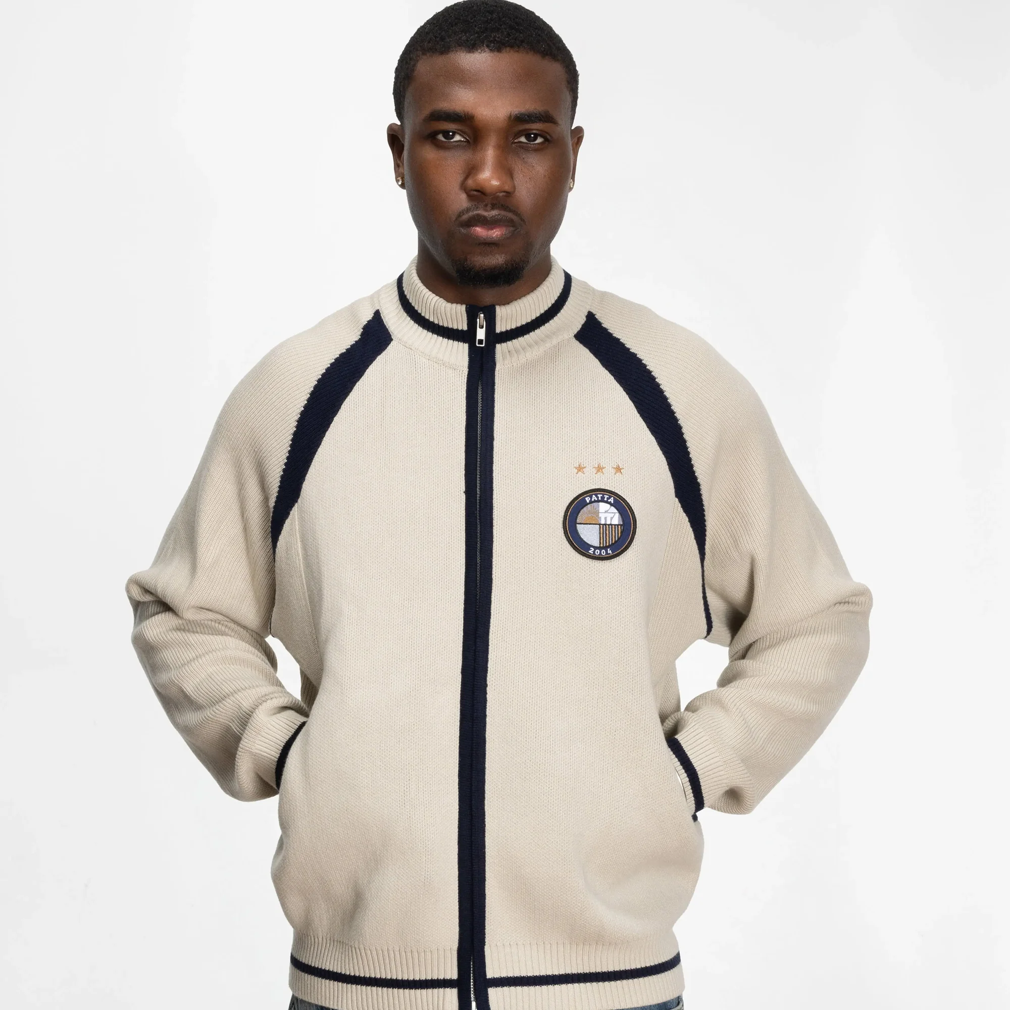 Patta Mens Track Top Cardigan - Image 3