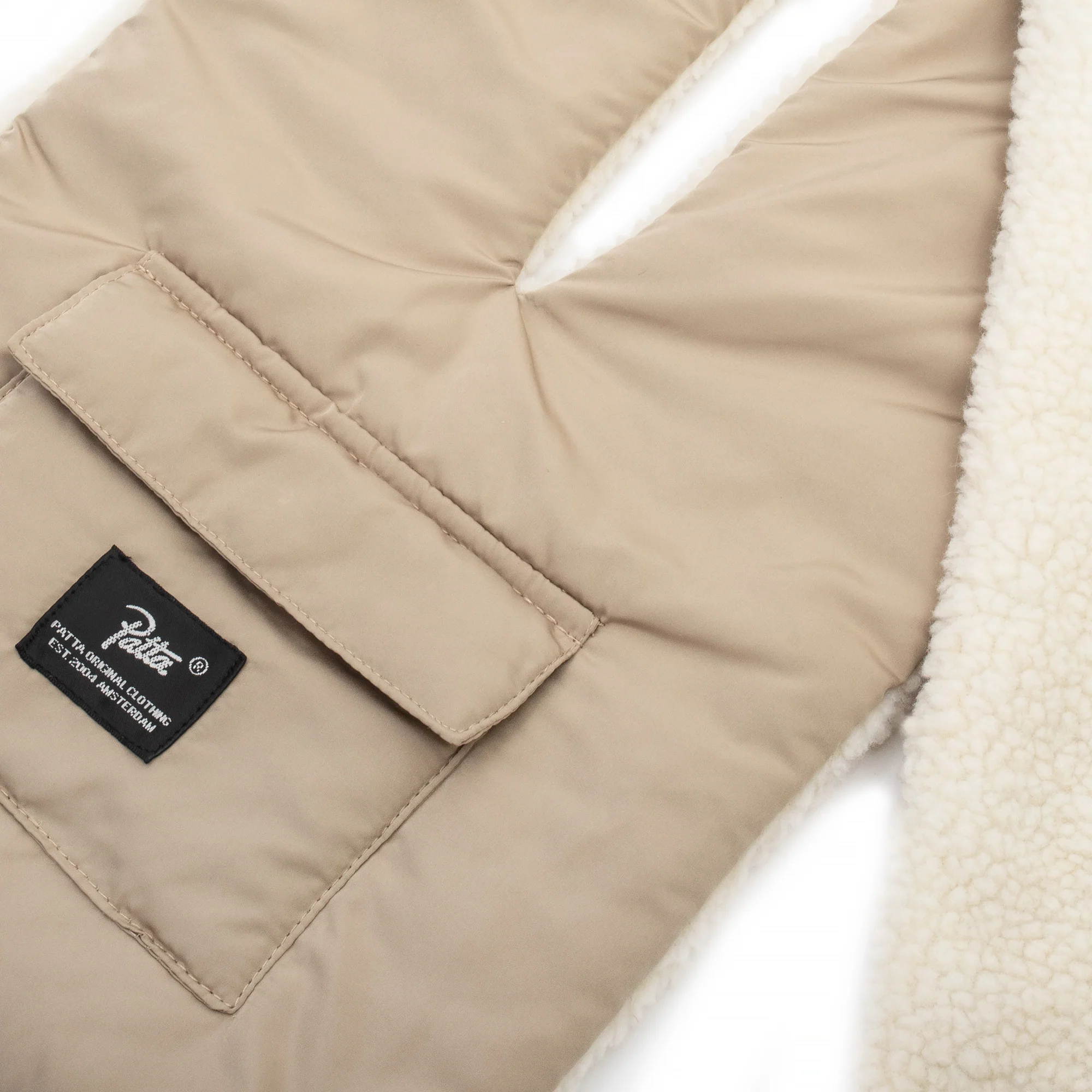 Patta Reversible Sherpa Fleece Scarf - Image 2