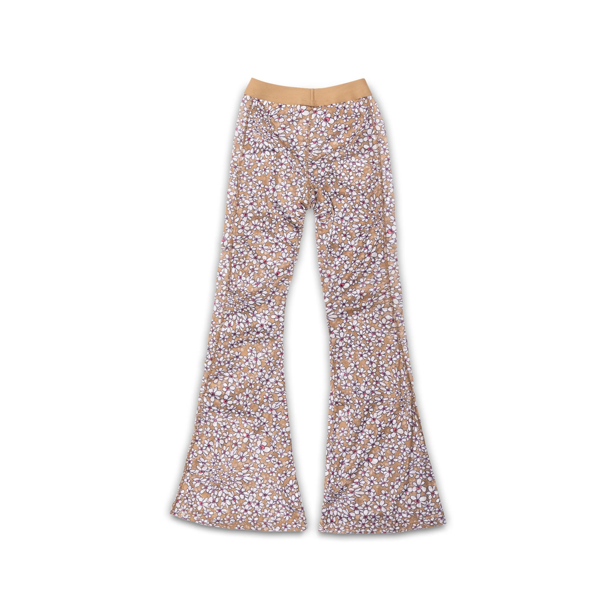 Perks And Mini Foliage Mesh Boot Leg Flares Pants - Image 3