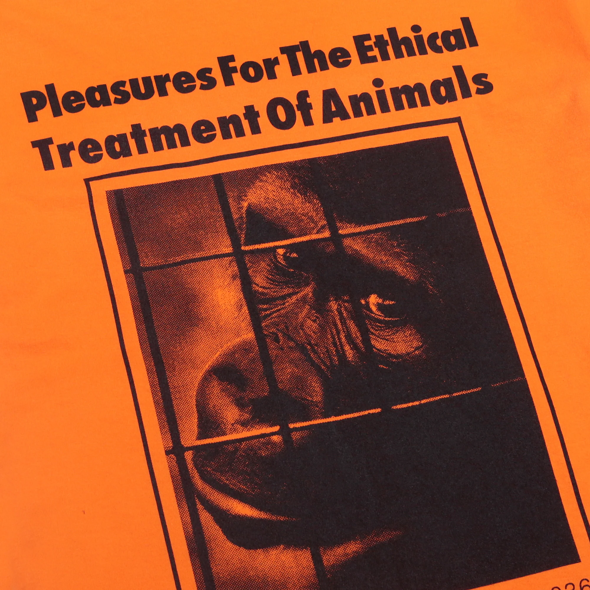 Pleasures Animals Tee - Orange - Image 2