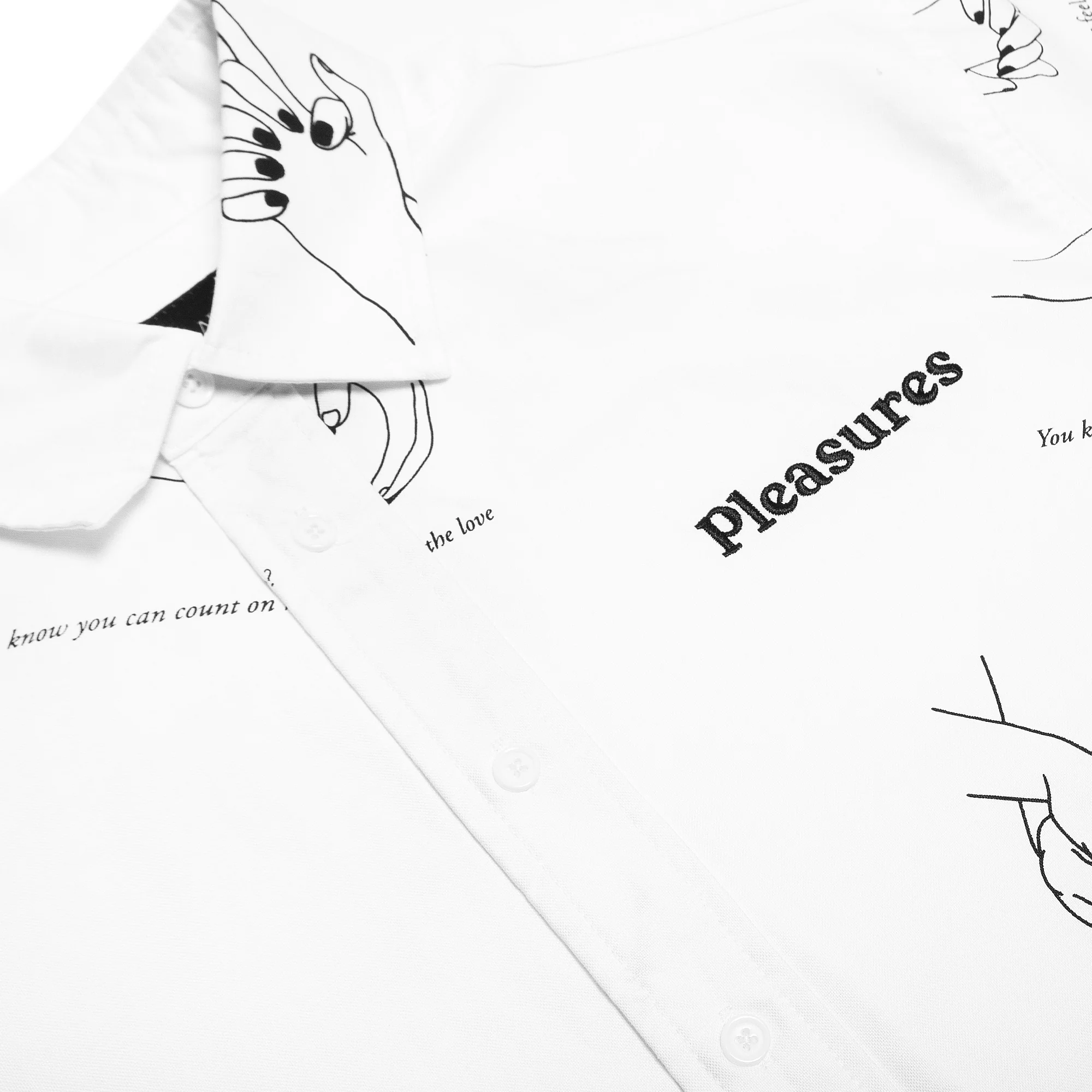 PLEASURES NOW HANDS BUTTON DOWN - Image 3