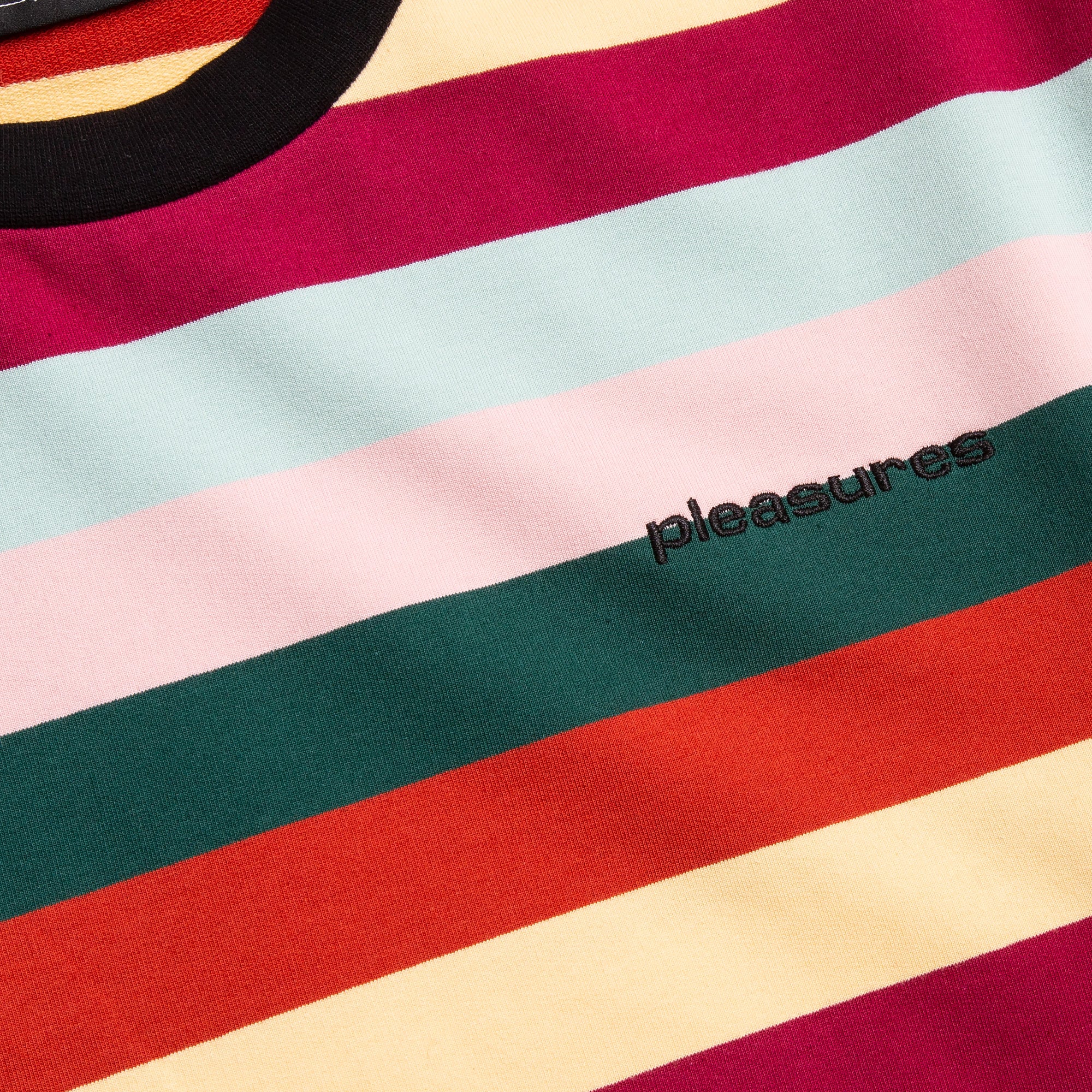 Pleasures Mens Inbox Striped Tee - Image 2