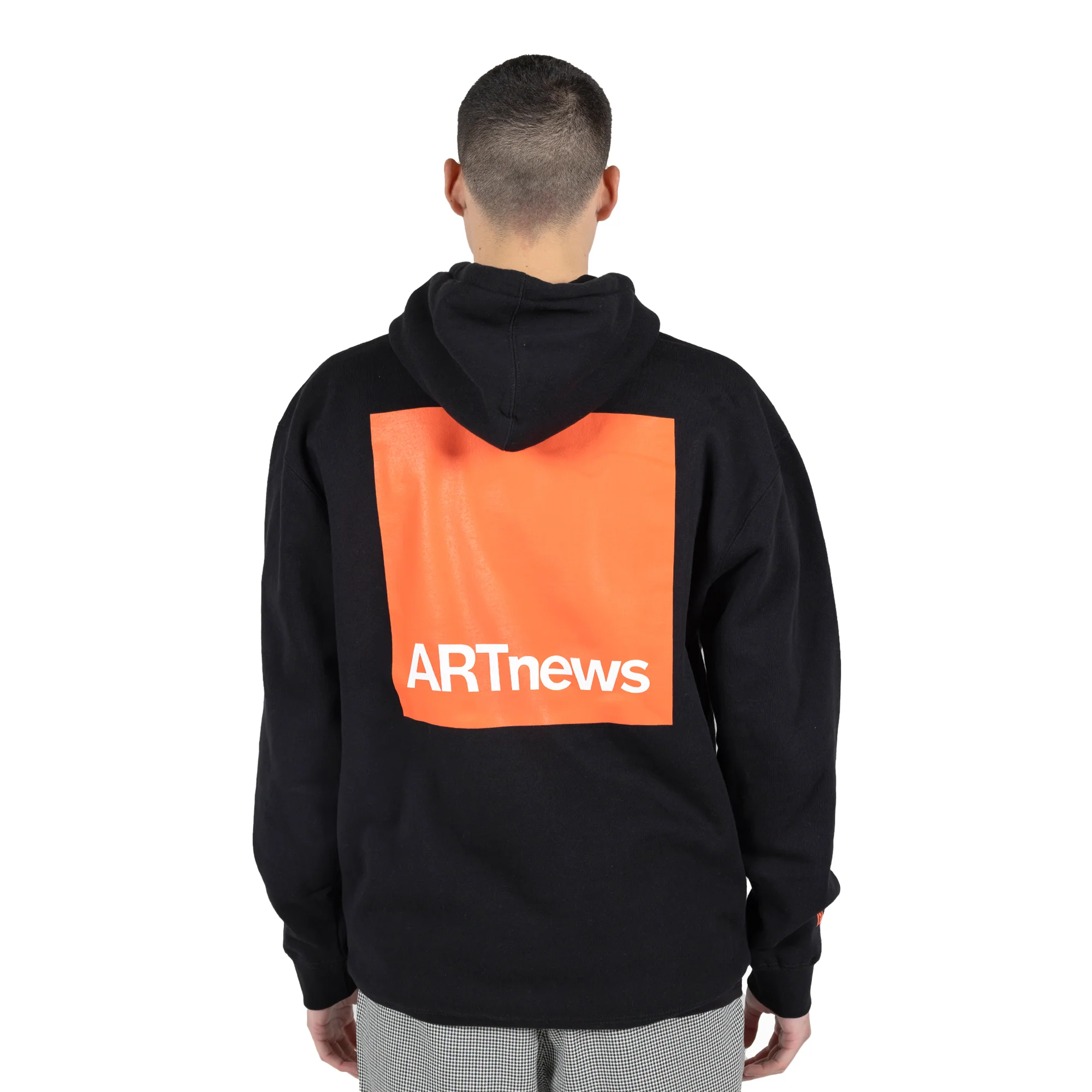 Pleasures Mens Art News Hoodie - Image 4