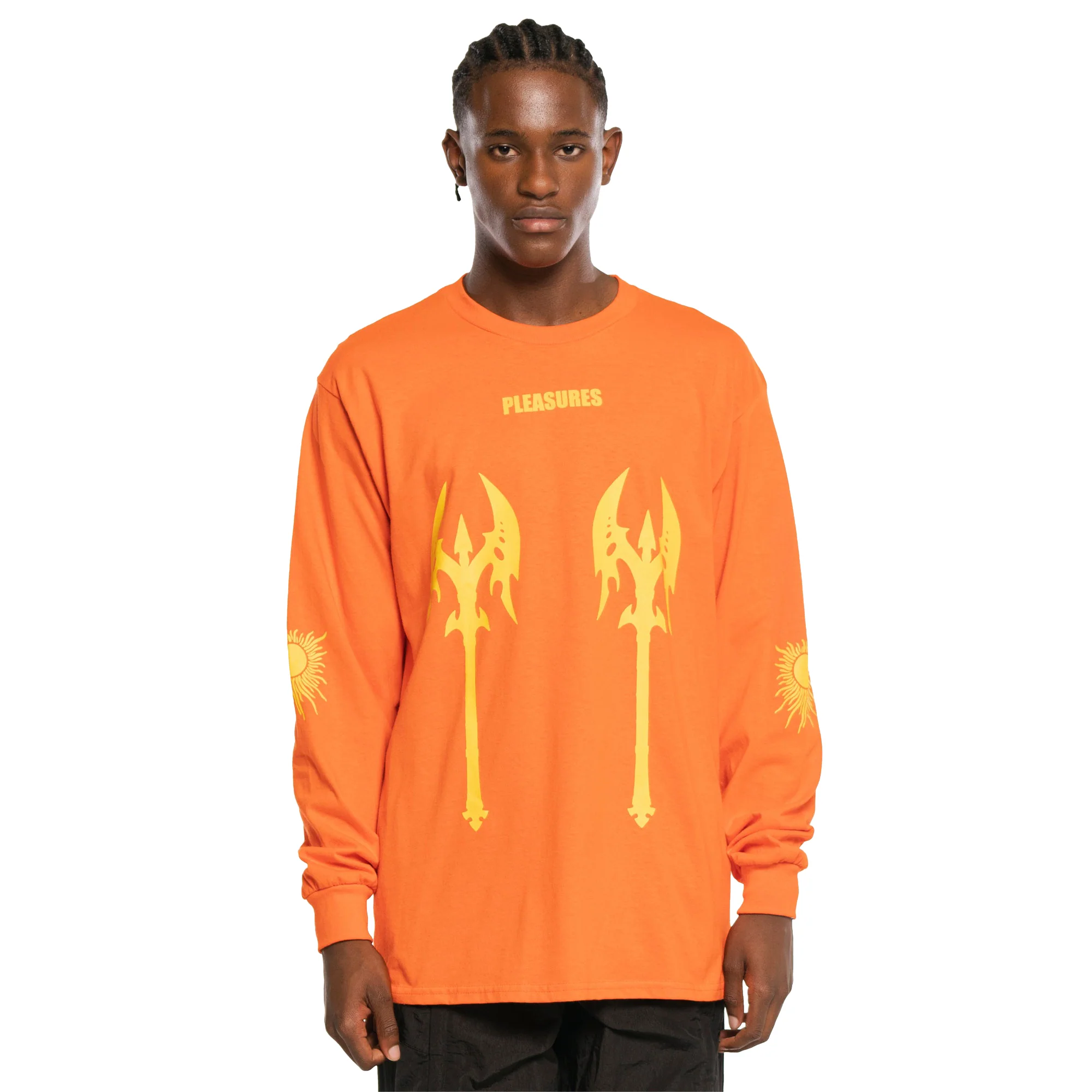Pleasures Mens Axe LS Tee - Image 3
