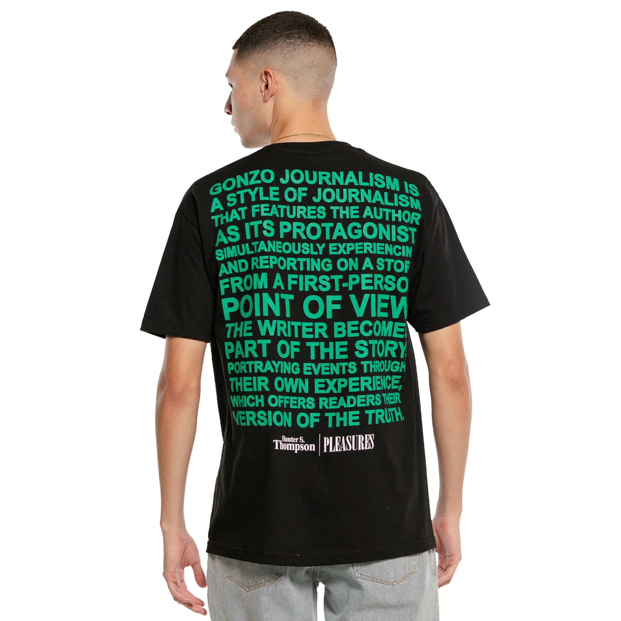 Pleasures Mens Badge SS Tee - Image 3