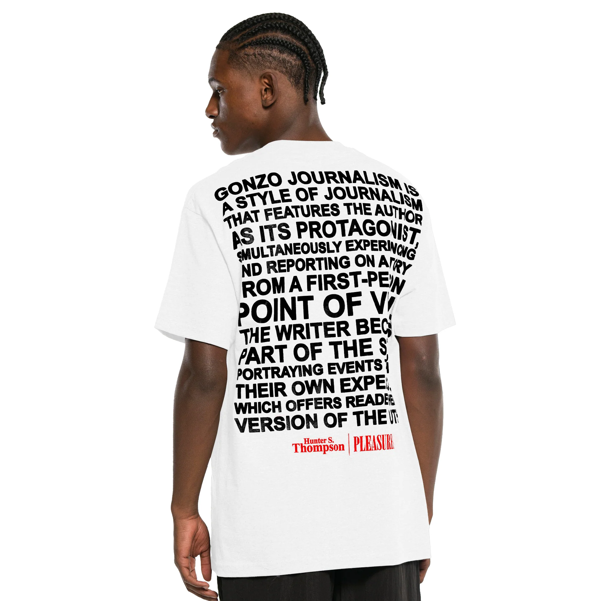 Pleasures Mens Badge SS Tee - Image 4