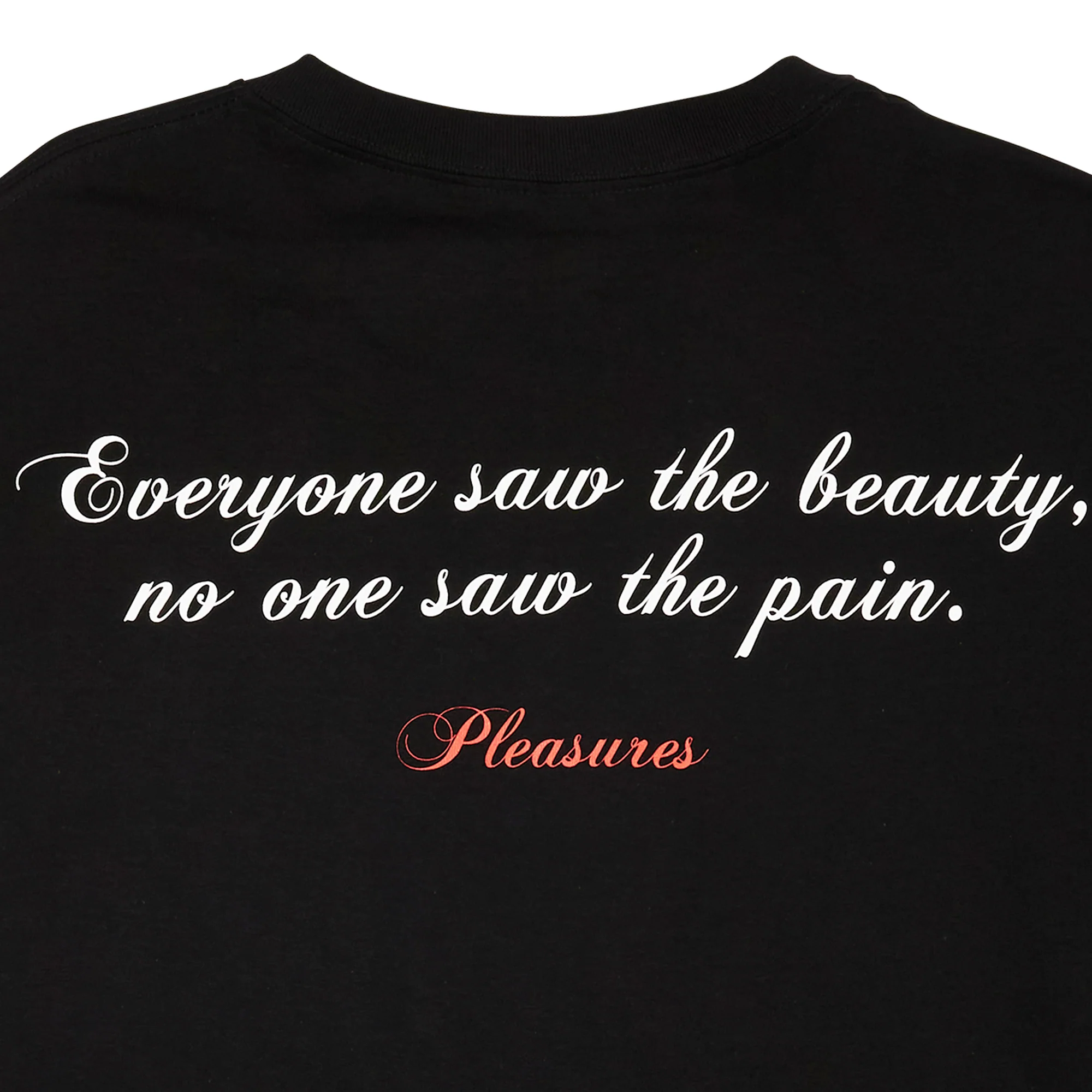 Pleasures Mens Beauty T-Shirt 'Black' - Image 2