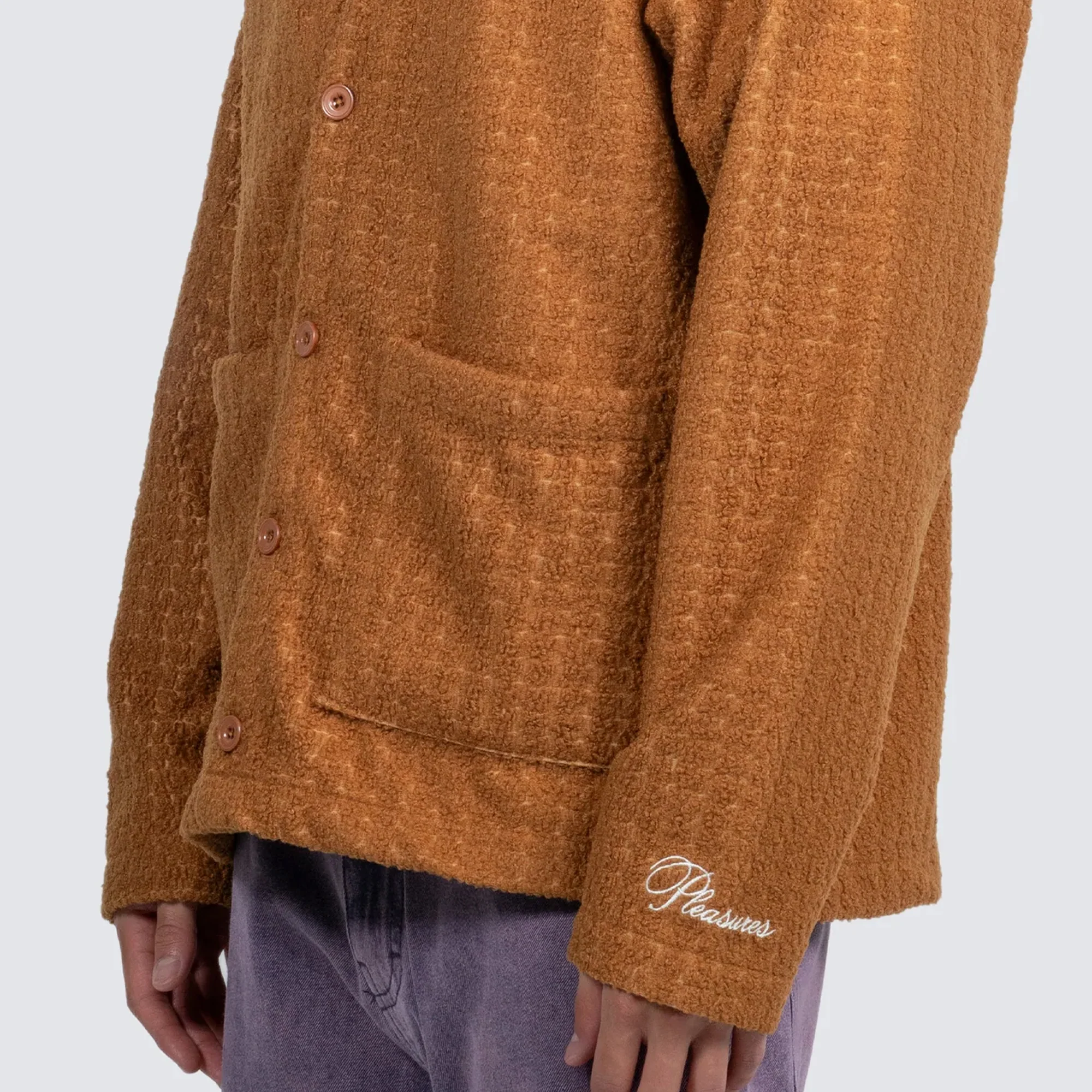 Pleasures Mens Boredom Cardigan - Image 4