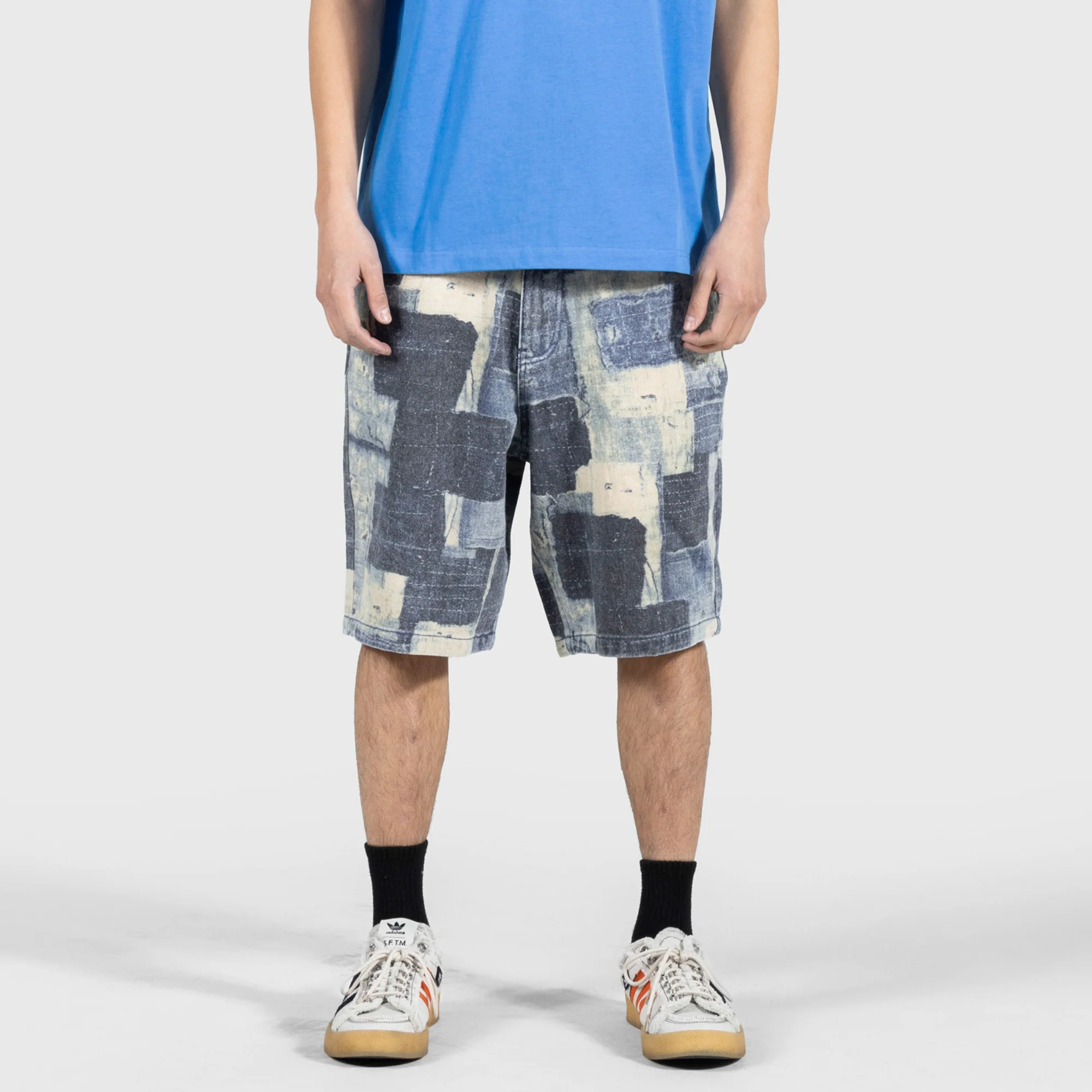 Pleasures Mens Boro Baggy Jorts - Image 2