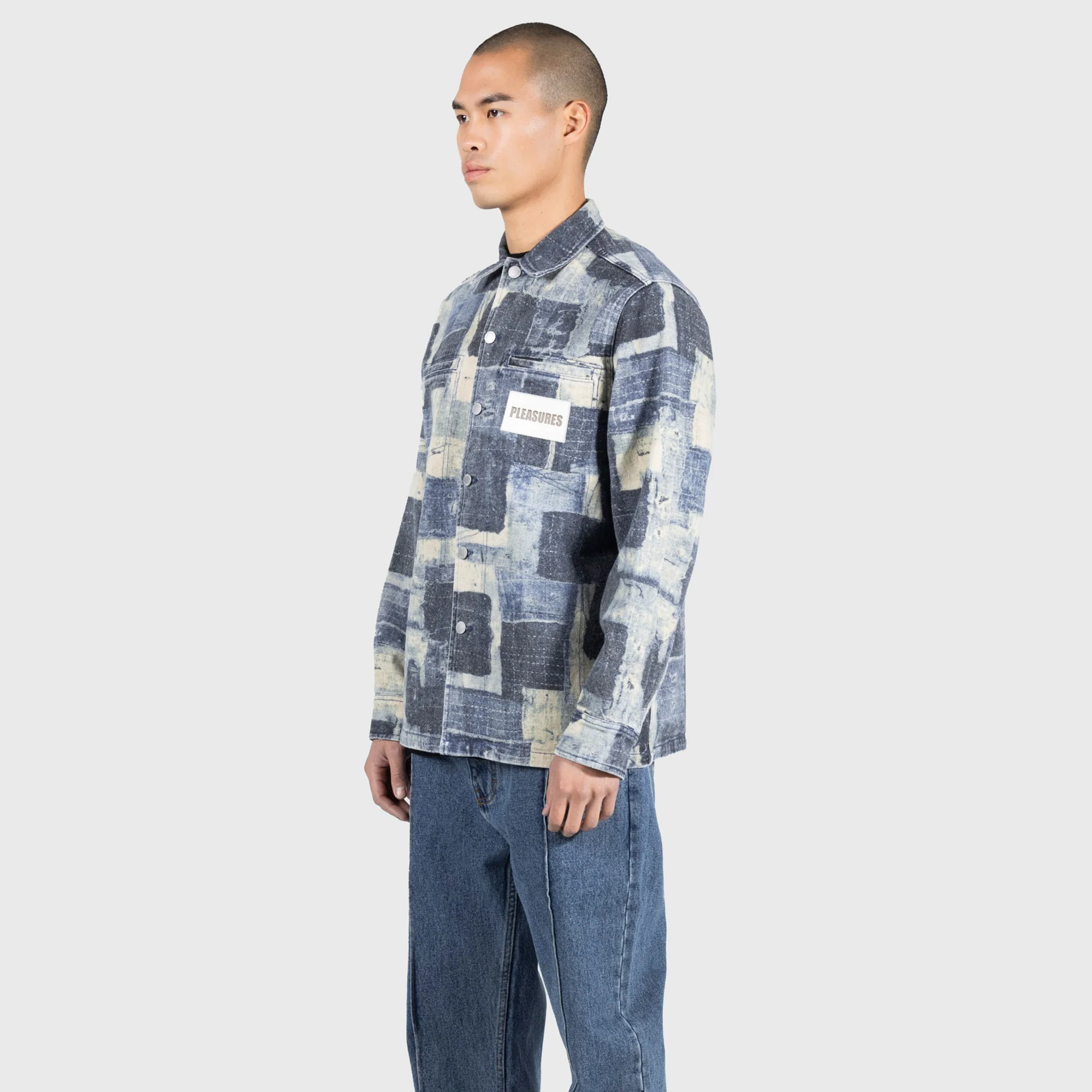 Pleasures Mens Boro Work Jacket - Image 4