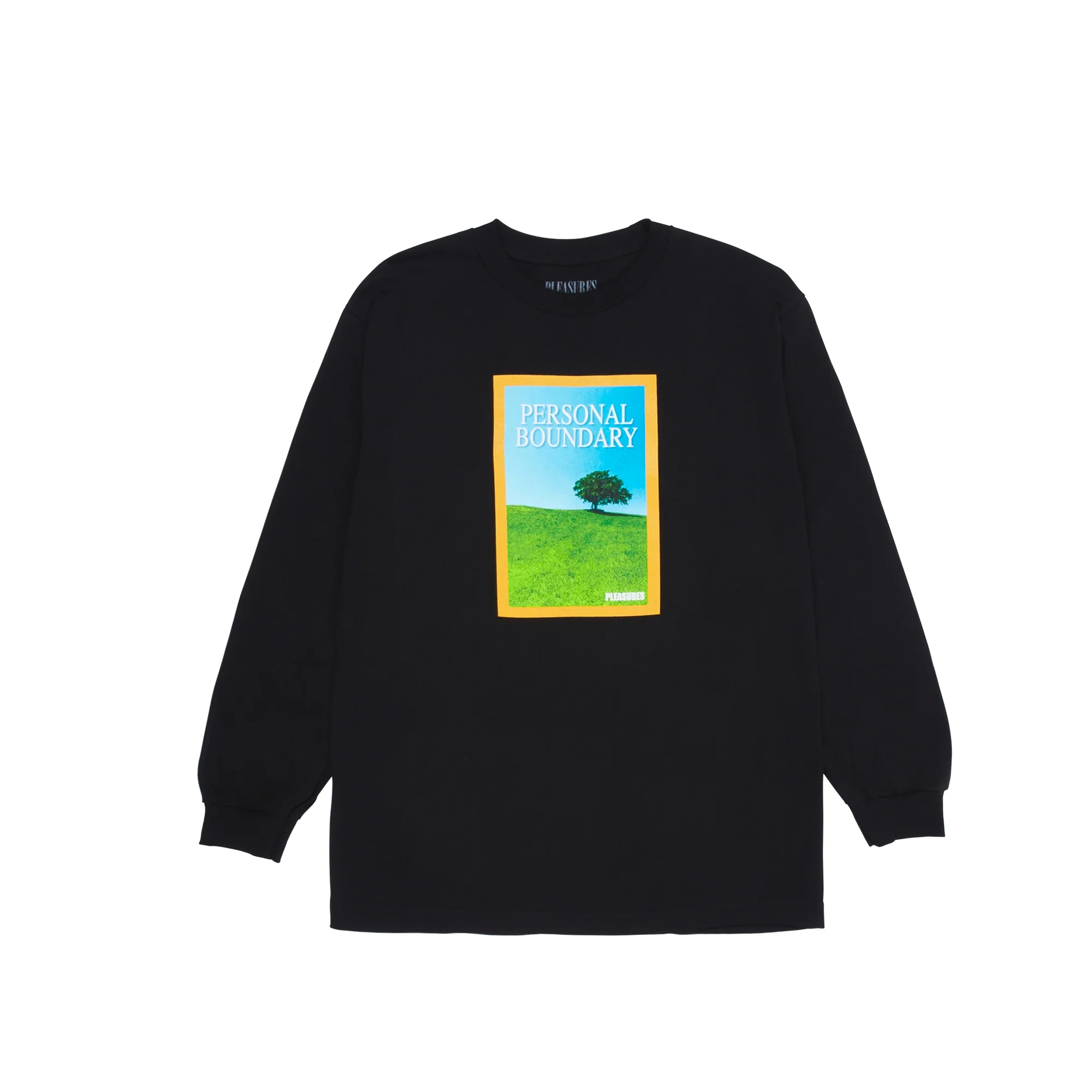 Pleasures Men Boundary Black Long Sleeve