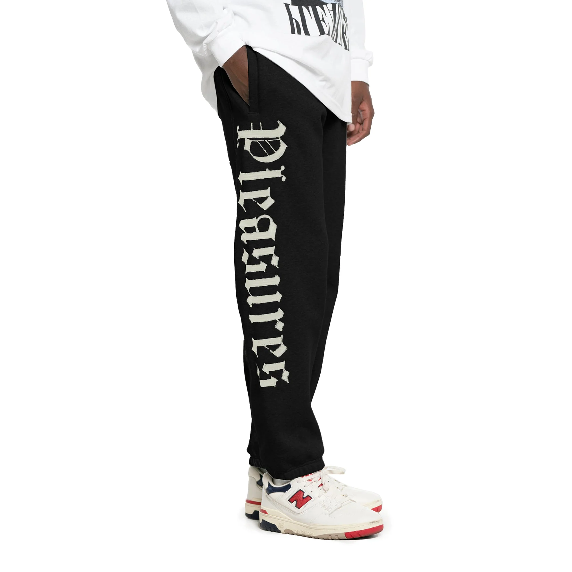 Pleasures Mens Burnout Sweatpants - Image 2