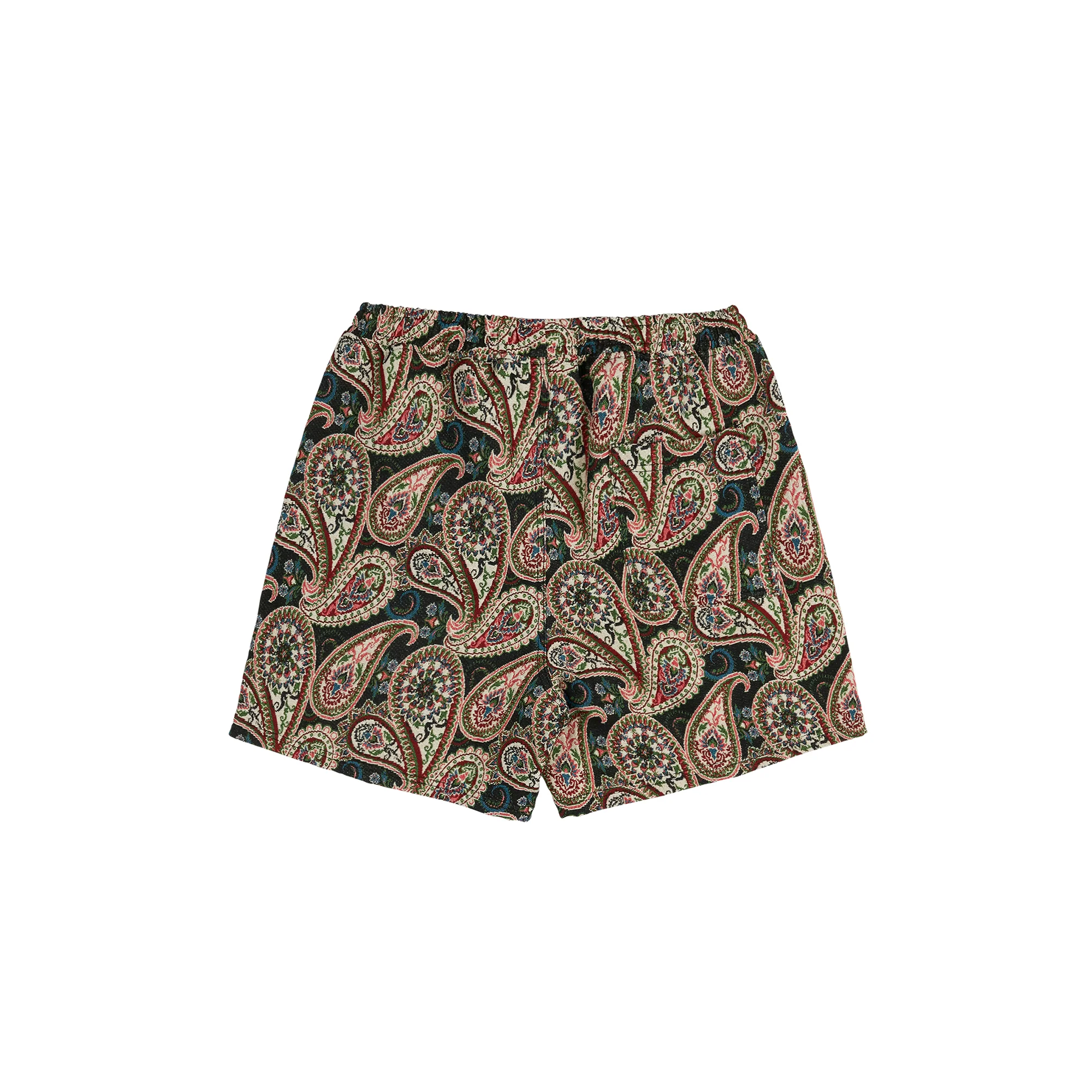 Pleasures Mens Casket Woven Shorts 'Black' - Image 2