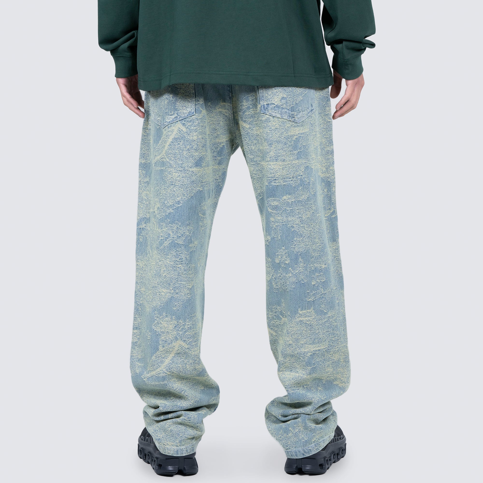 Pleasures Mens Dizzy 5 Pocket Denim Pants - Image 3