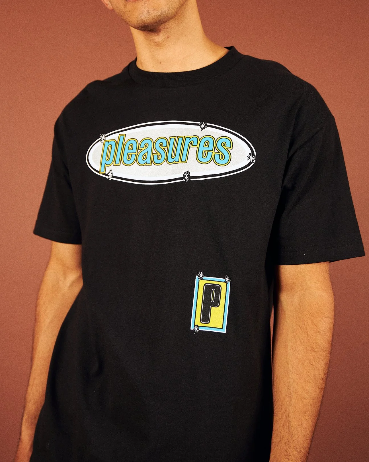 Pleasures Men Eazy Black T-Shirt - Image 2