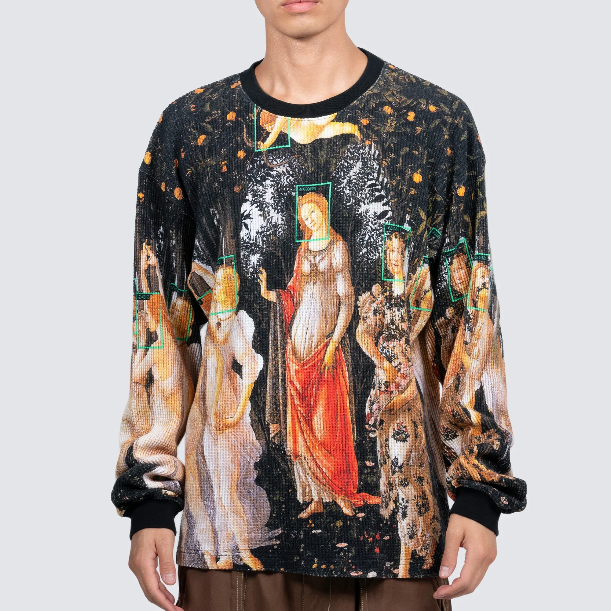 Pleasures Mens Facial Thermal Long Sleeve - Image 2