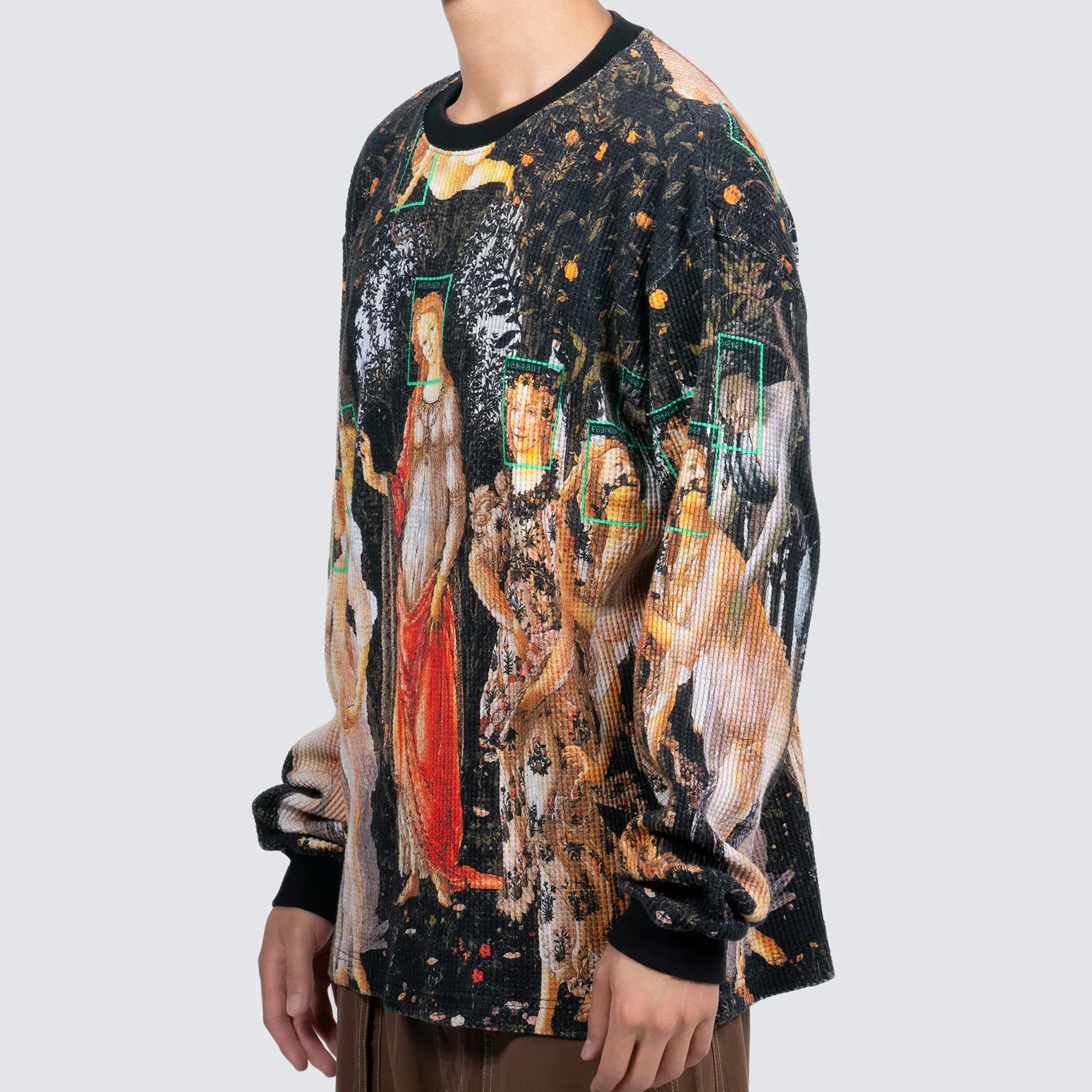 Pleasures Mens Facial Thermal Long Sleeve - Image 3