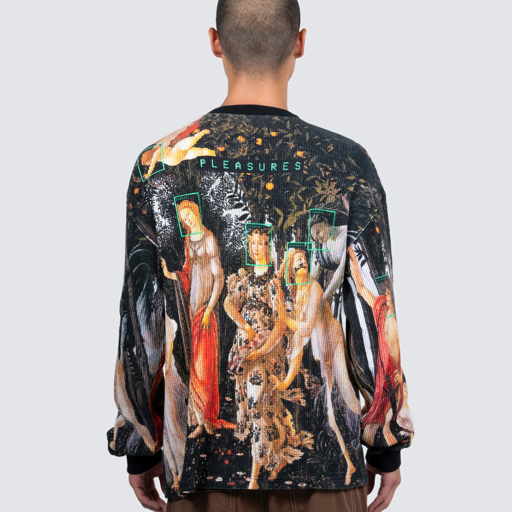 Pleasures Mens Facial Thermal Long Sleeve - Image 4