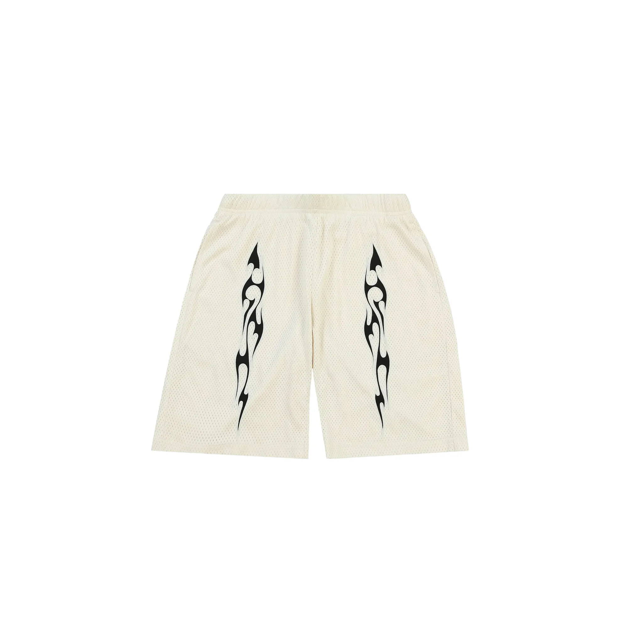 Pleasures Mens Flame Mesh Shorts