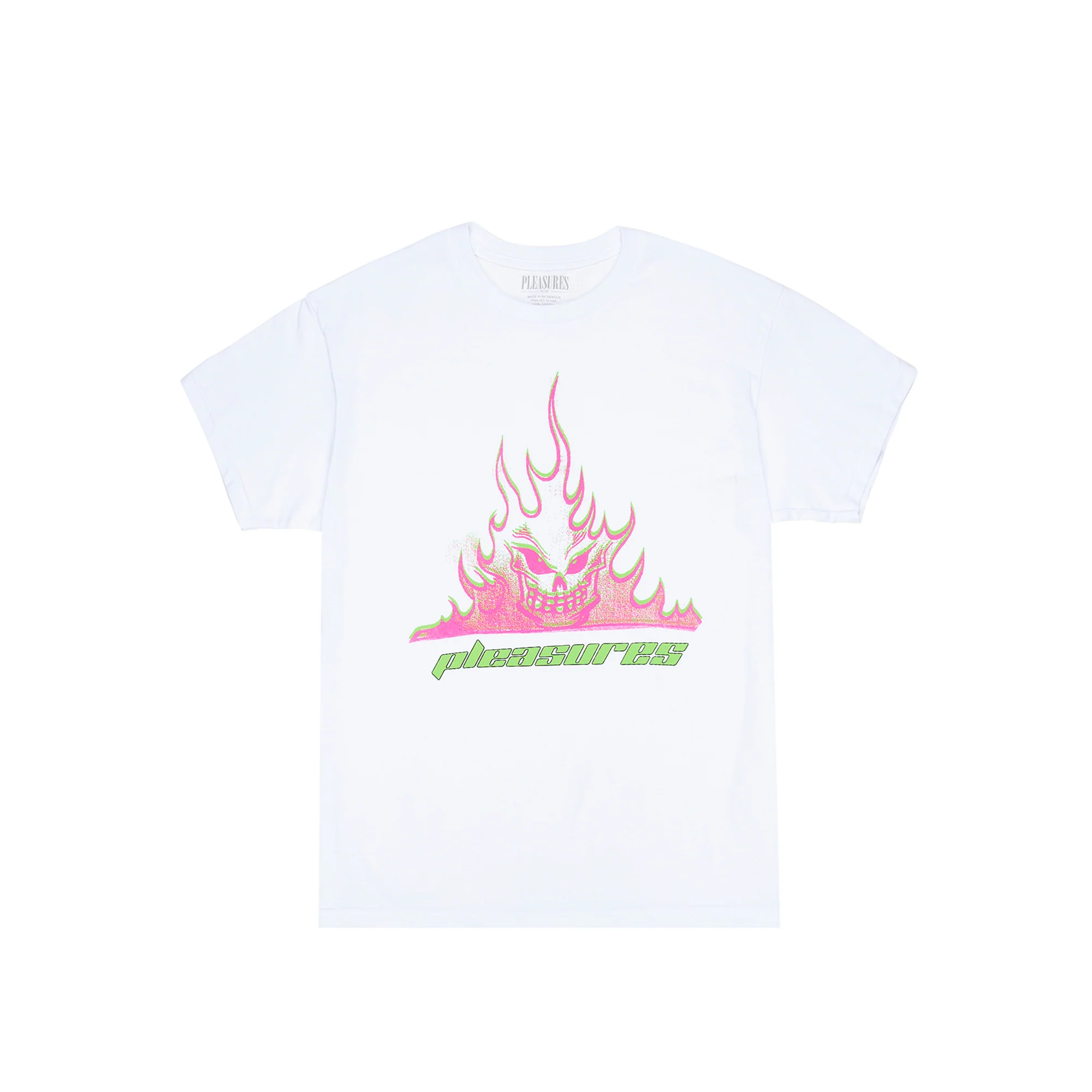 Pleasures Mens Flameboy T-Shirt 'White'