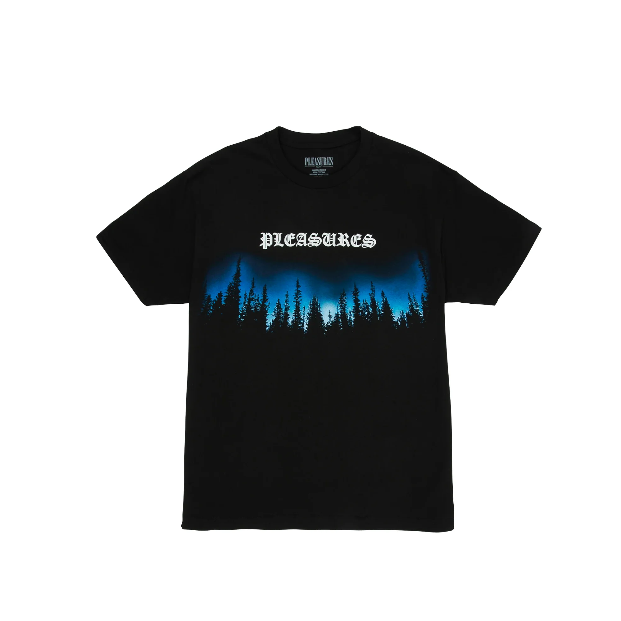 Pleasures Men Forest Black T-Shirt