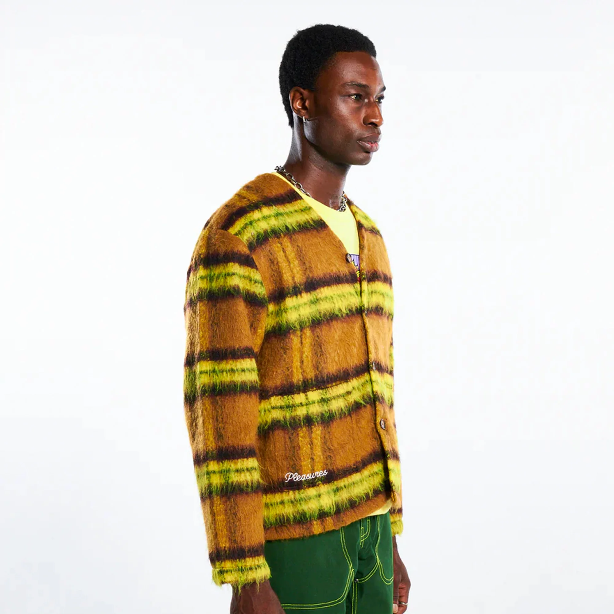 Pleasures Mens Fortune Cardigan - Image 2