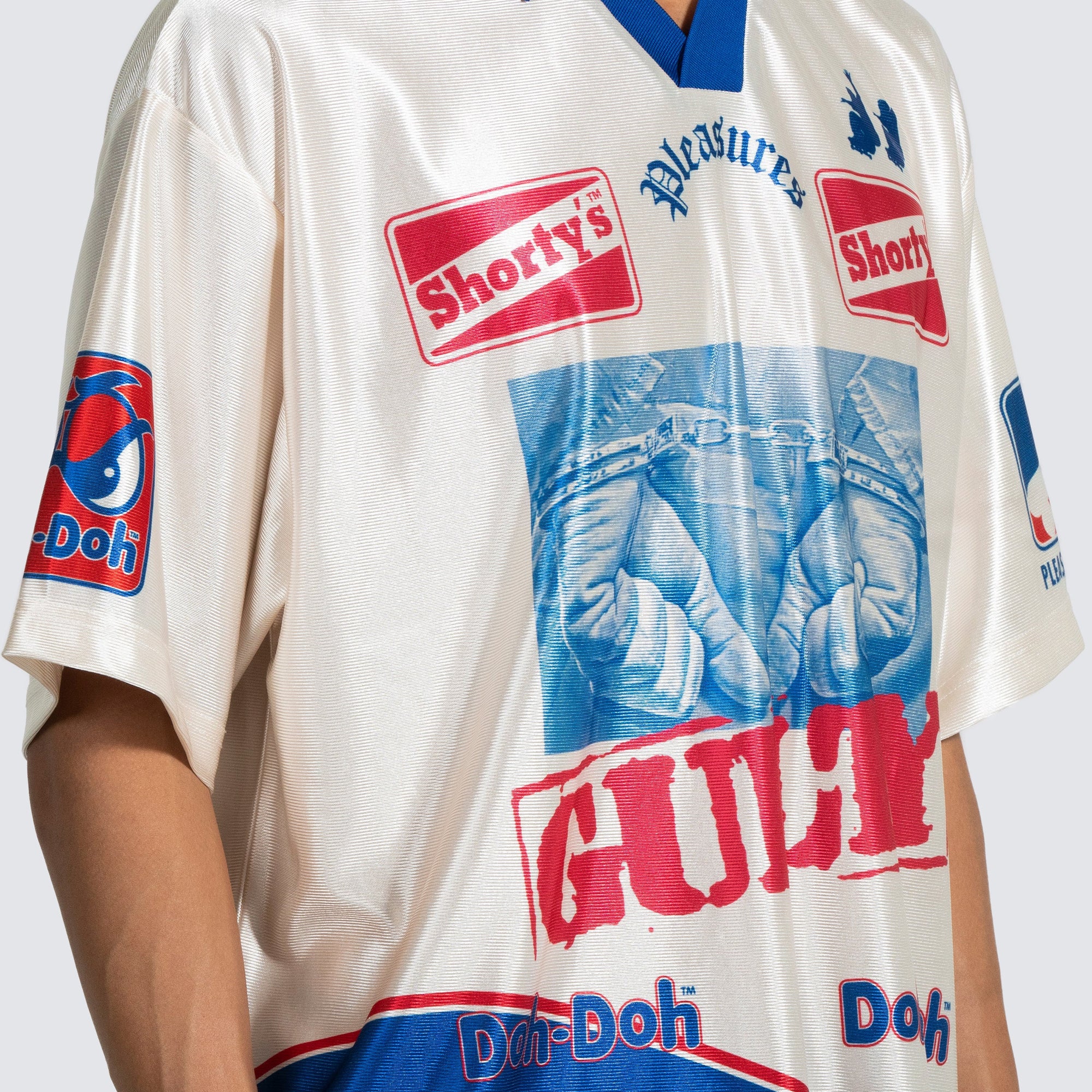 Pleasures x Shorty's Mens Guilty Soccer Jersey - Image 4