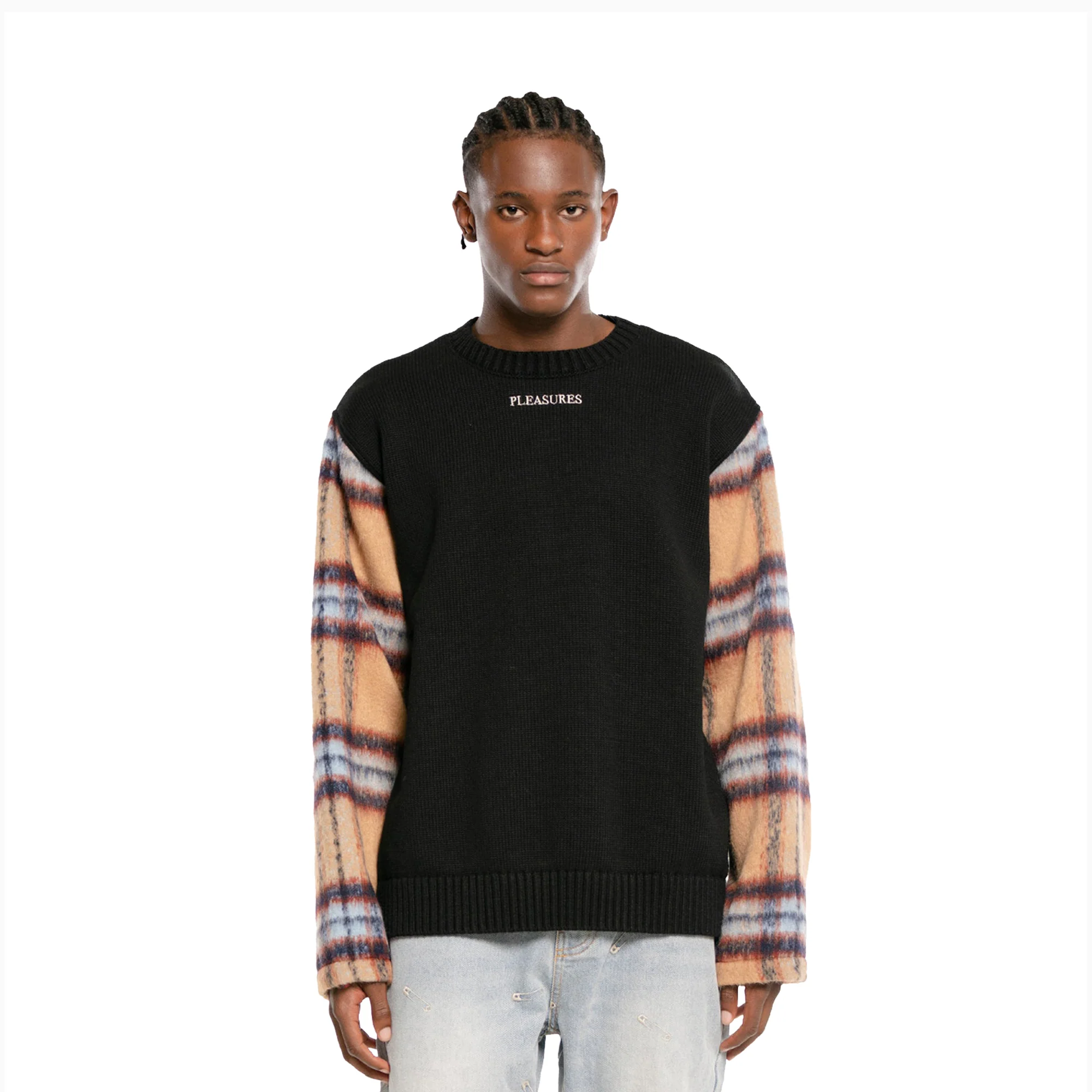 Pleasures Mens Guts Sweater - Image 2