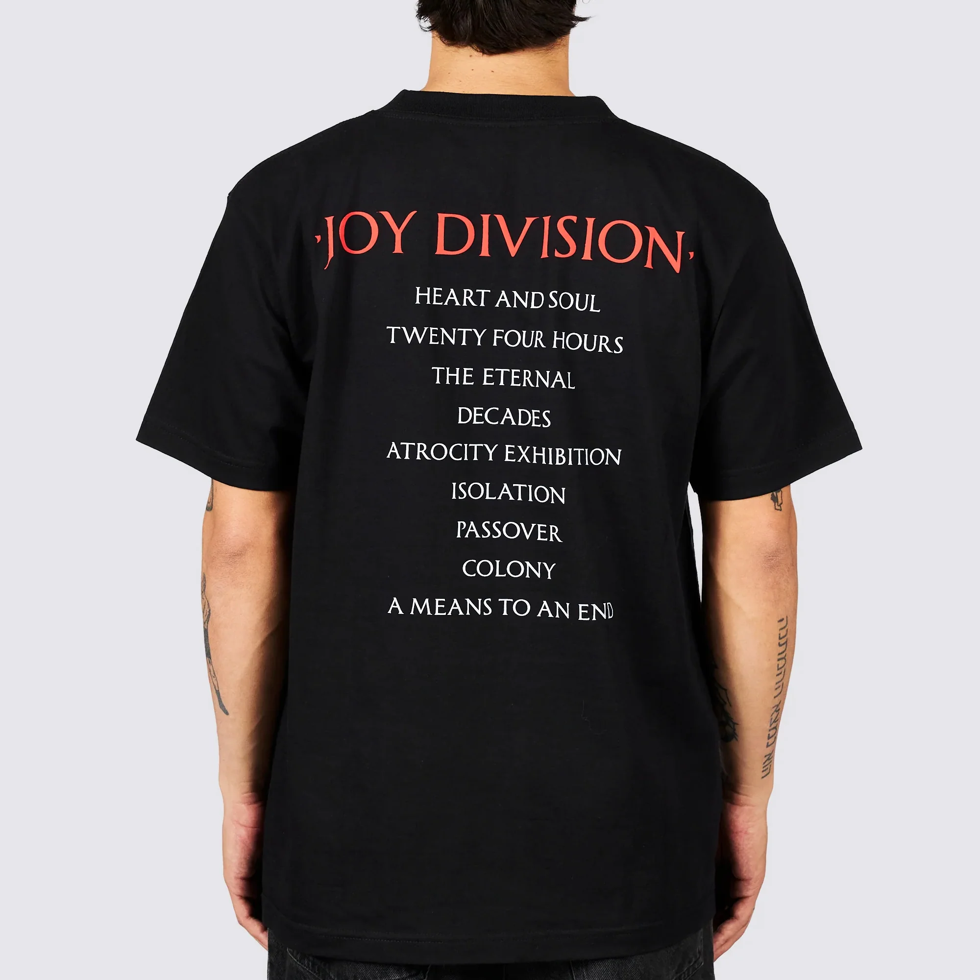 Pleasures x Joy Division Mens Hands Tee - Image 2