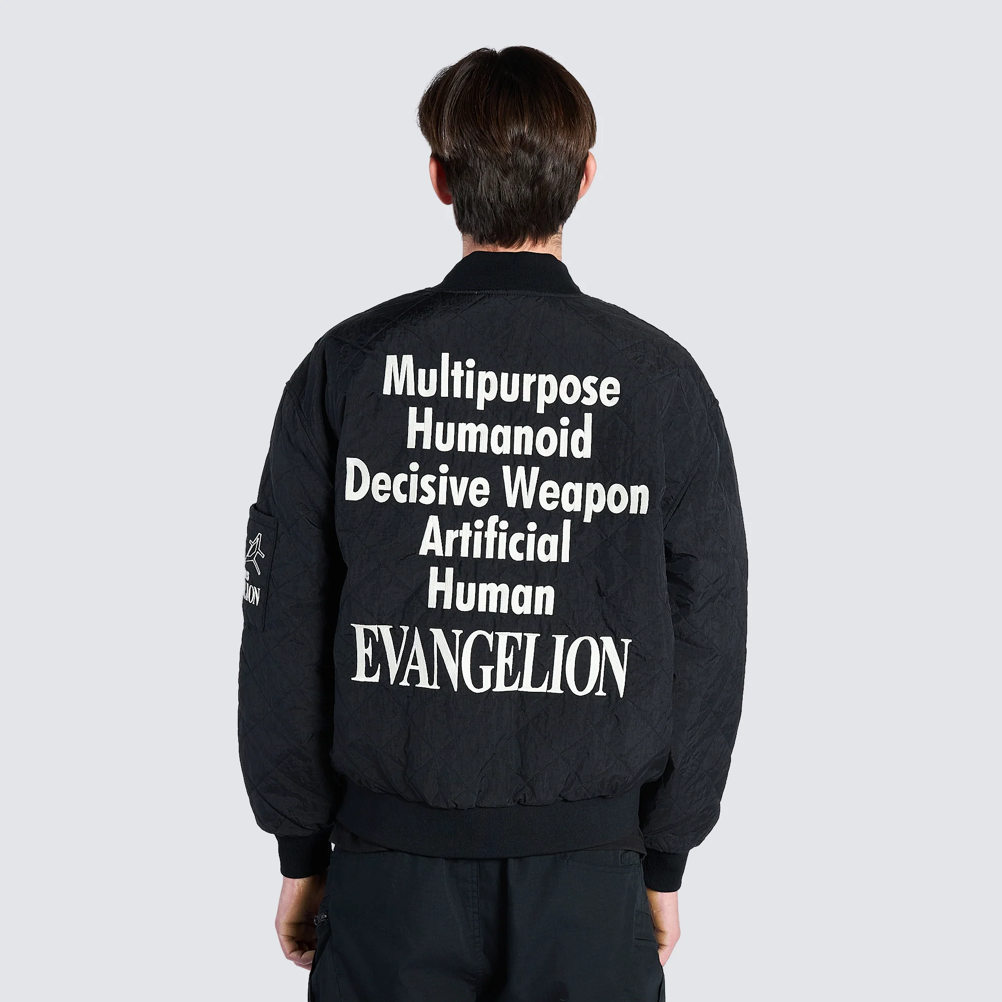 Pleasures x Evangelion Mens Humanoid Reversible Bomber - Image 4