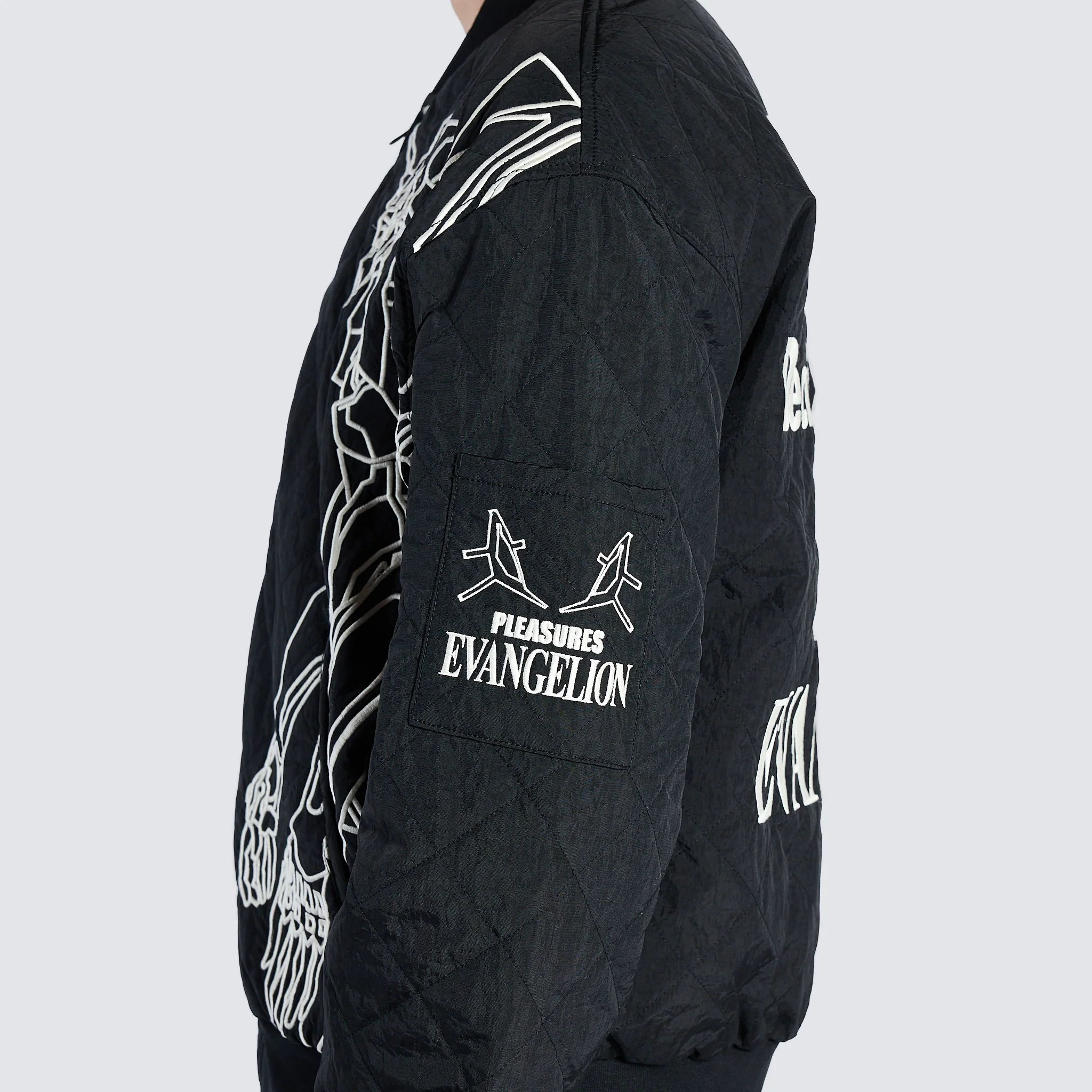 Pleasures x Evangelion Mens Humanoid Reversible Bomber - Image 6