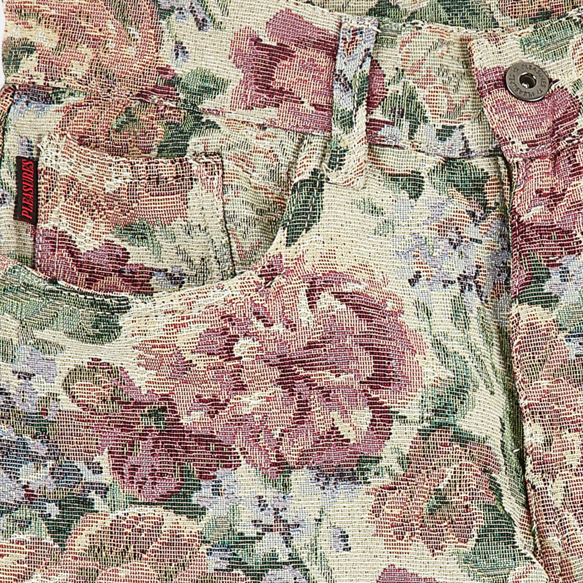Pleasures Mens Interactive Woven Pant 'Floral' - Image 3