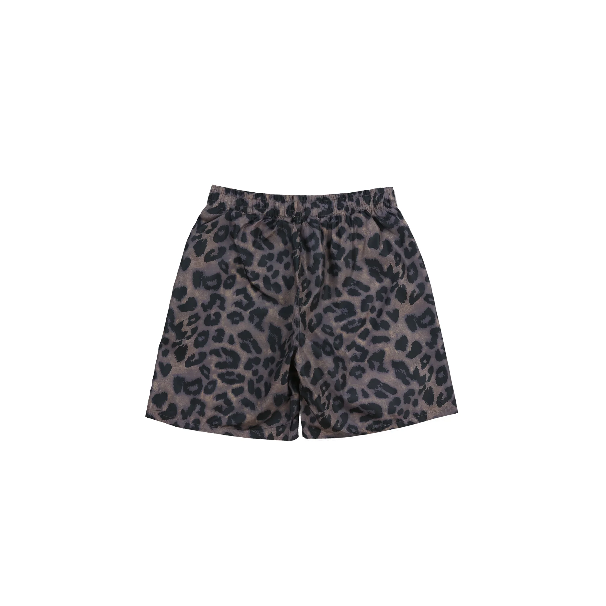 Pleasures Mens Leopard Running Shorts - Image 4