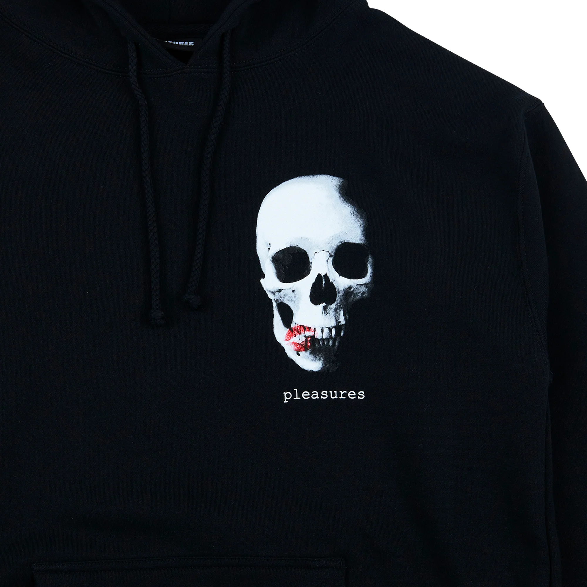 Pleasures Mens Make Out Hoody 'Black' - Image 3