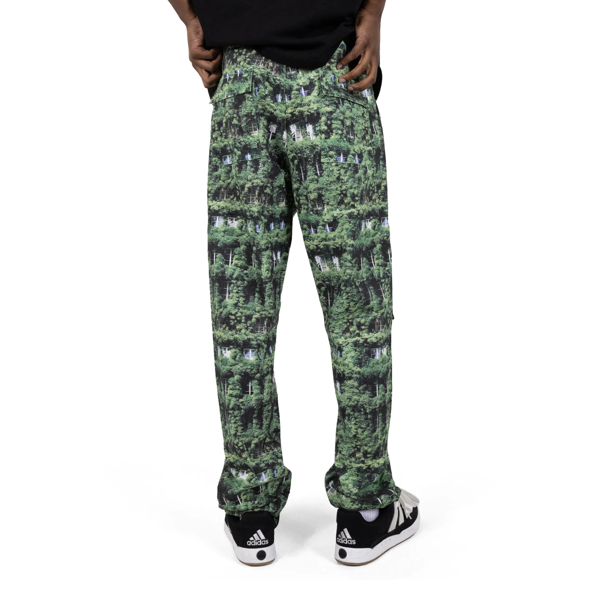 Pleasures Mens Natural Cargo Pants - Image 3