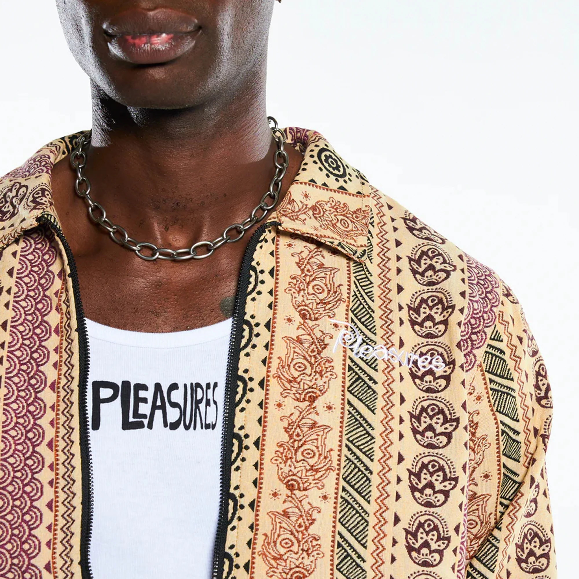Pleasures Mens Orbit Work Jacket - Image 4