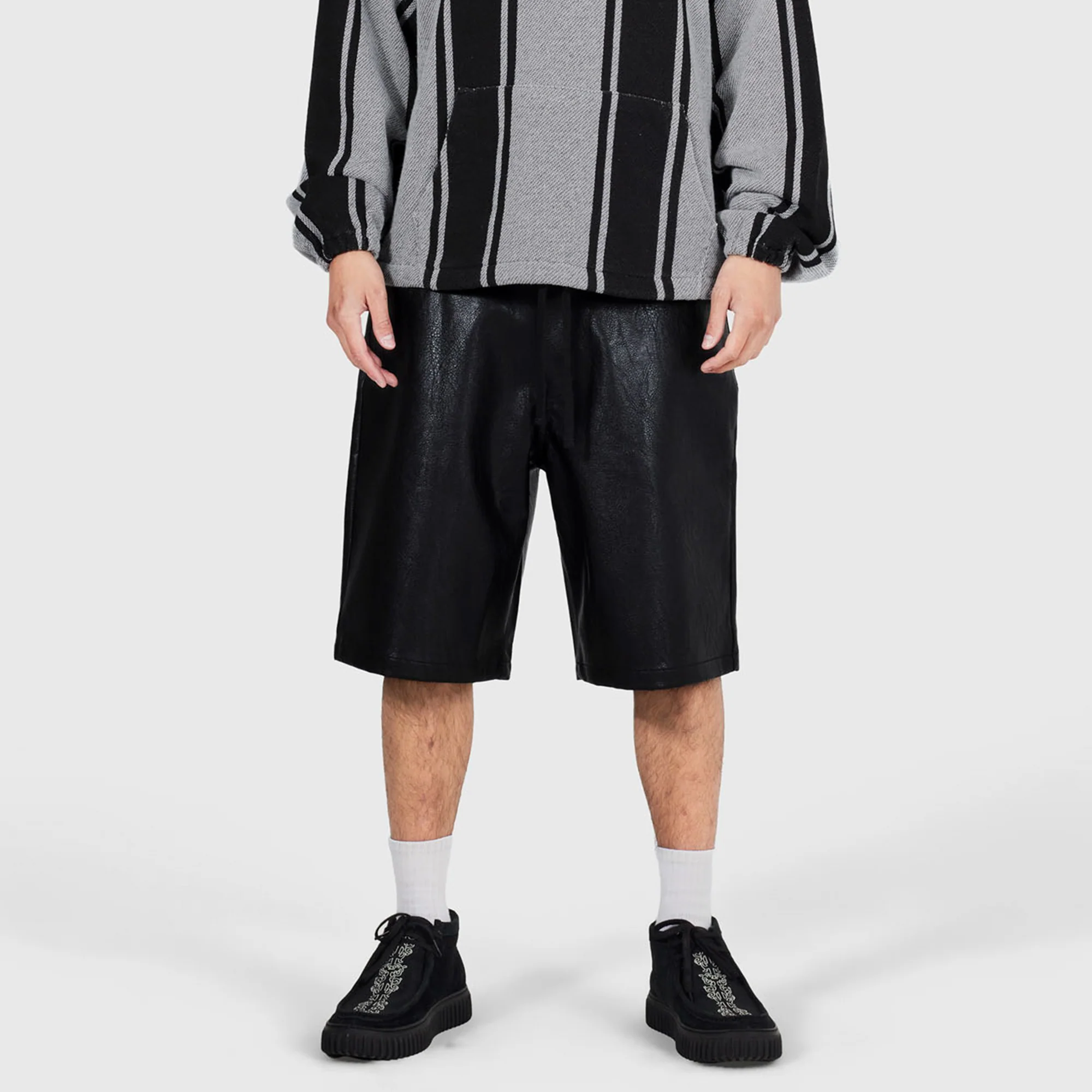 Pleasures Mens Plaster Baggy Shorts - Image 4