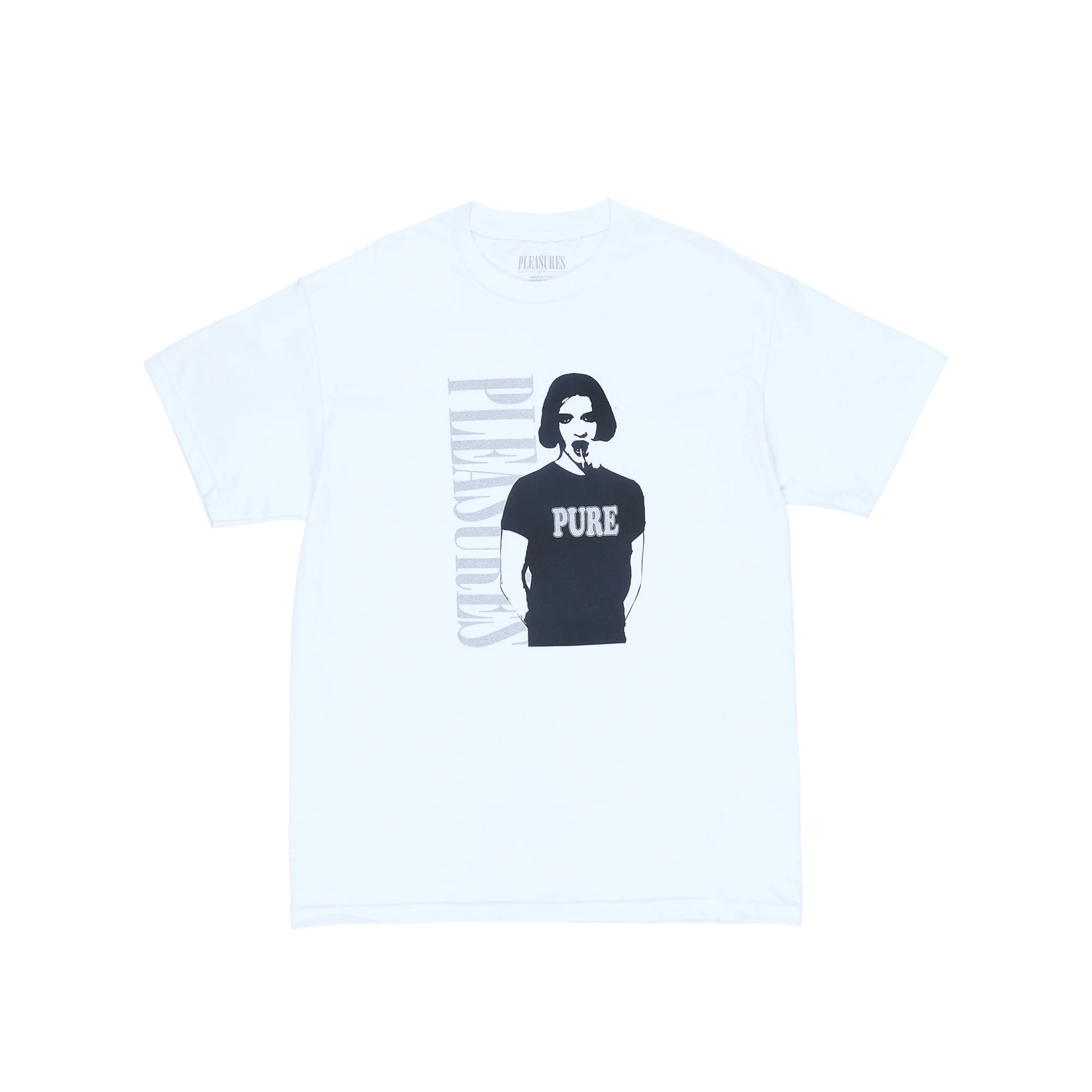 Pleasures Mens 'White' Pure T-Shirt