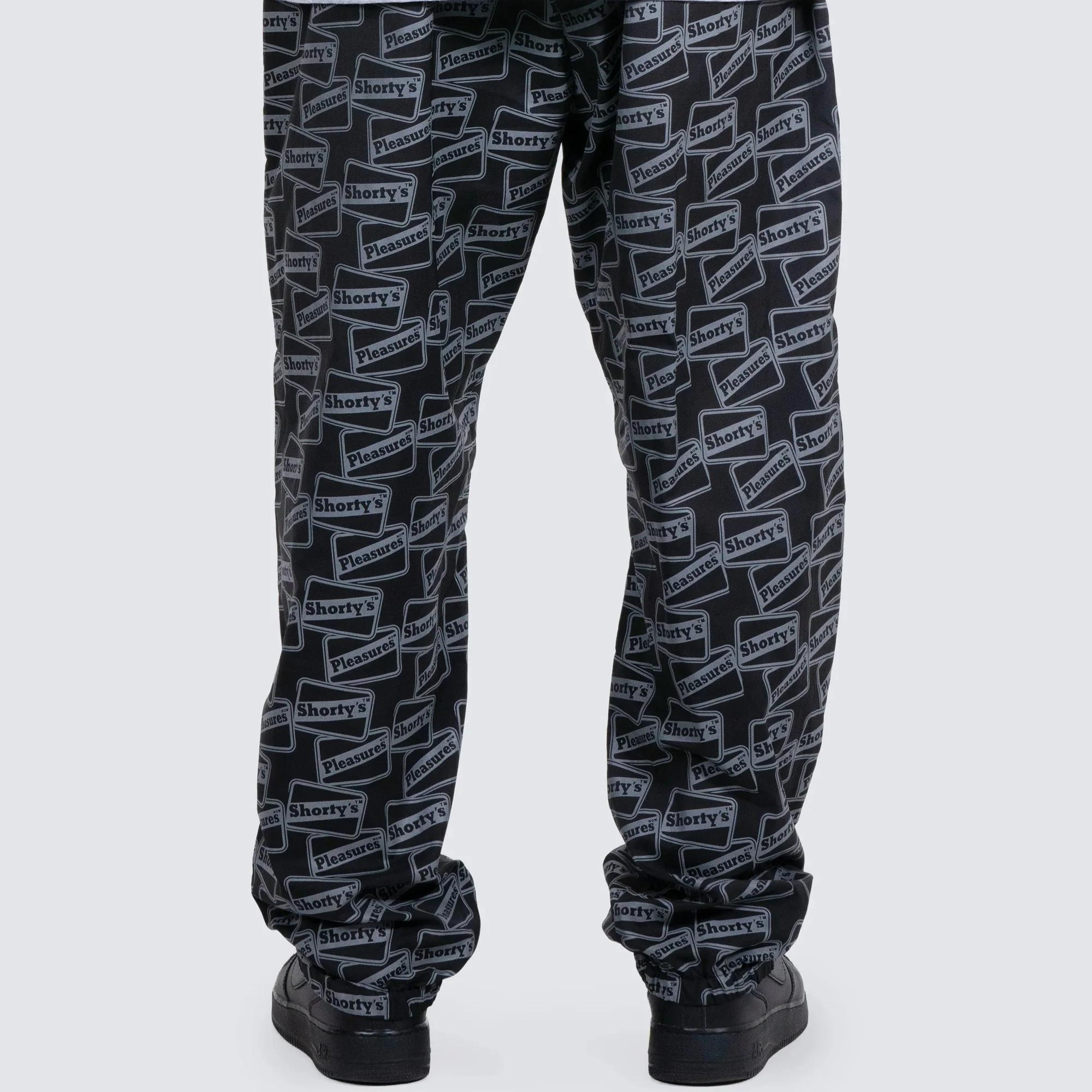 Pleasures x Shorty's Mens Reflective Track Pants - Image 3