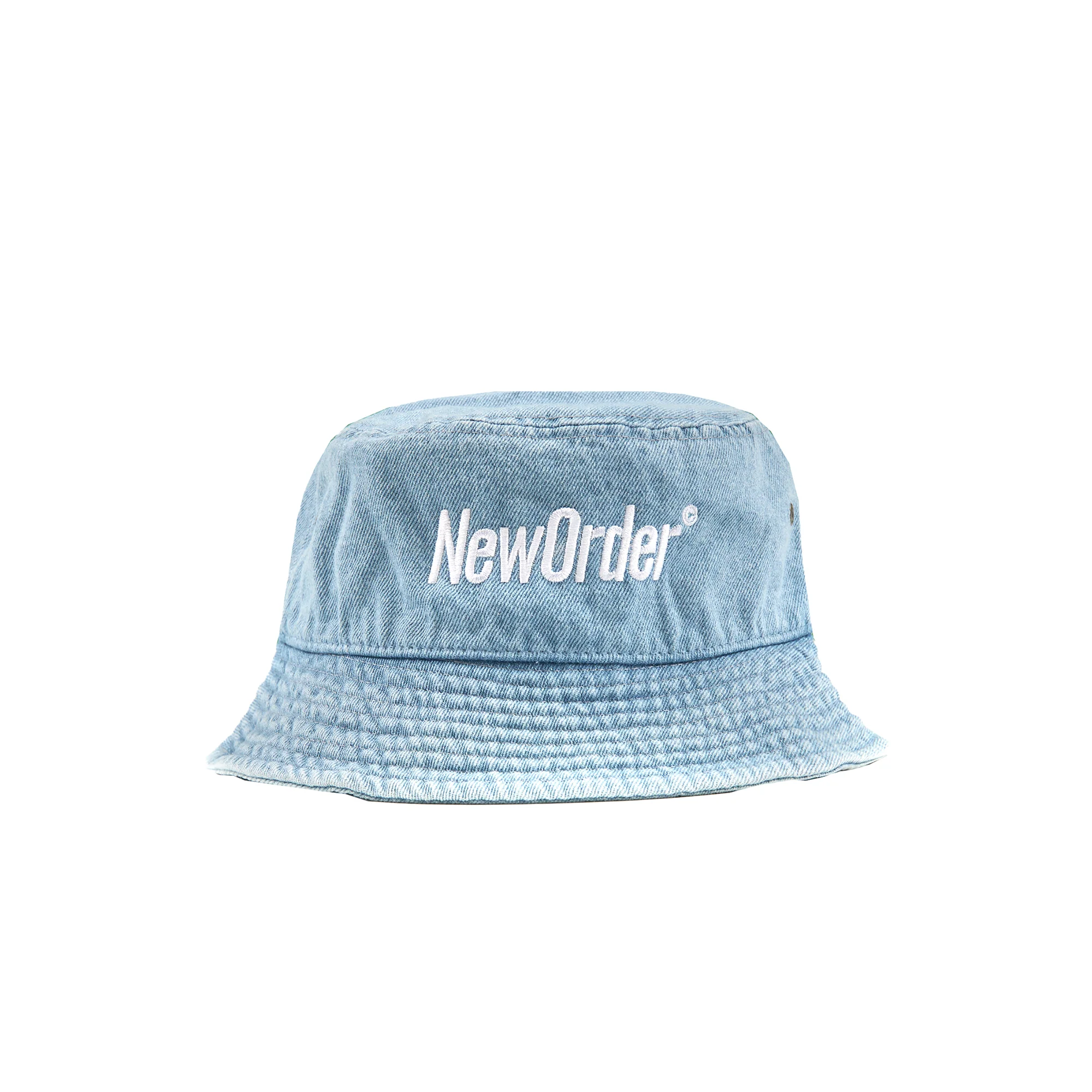 Pleasures Mens Republic Bucket Hat 'Washed Denim'