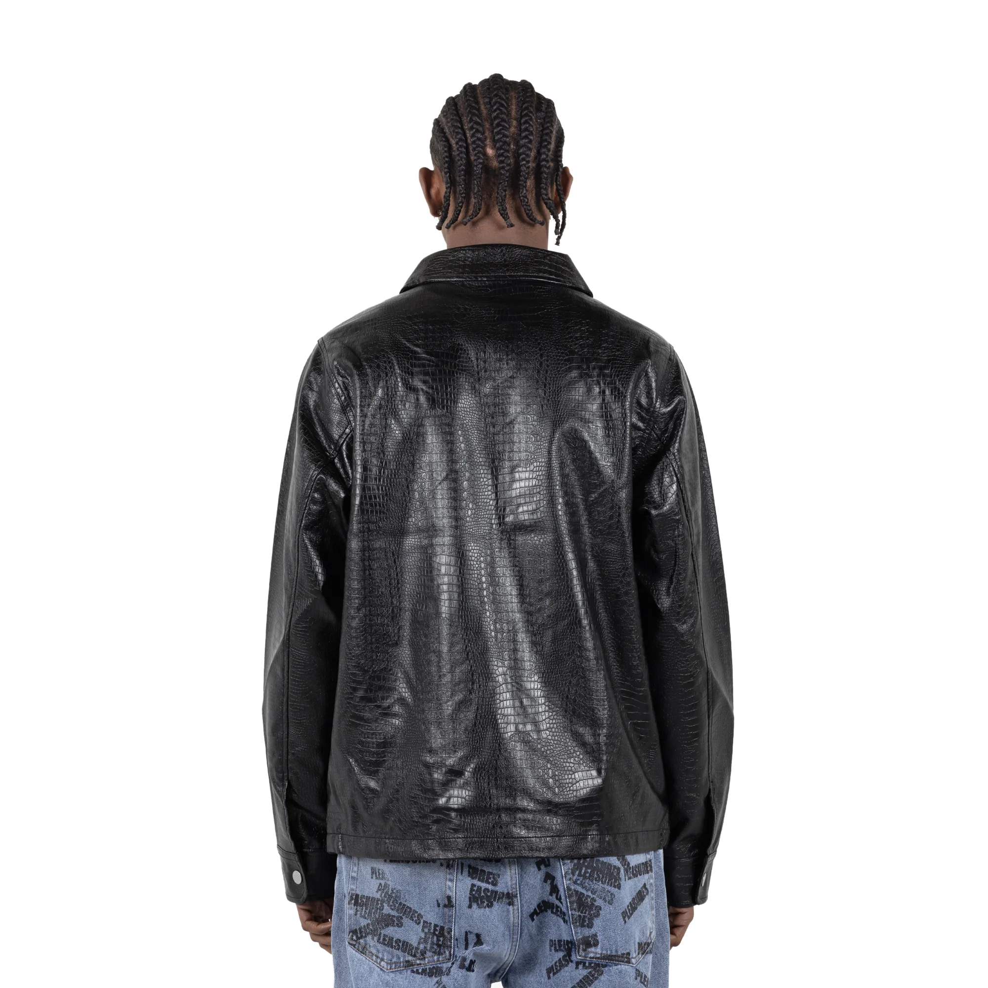 Pleasures Mens Slide Work Jacket - Image 3